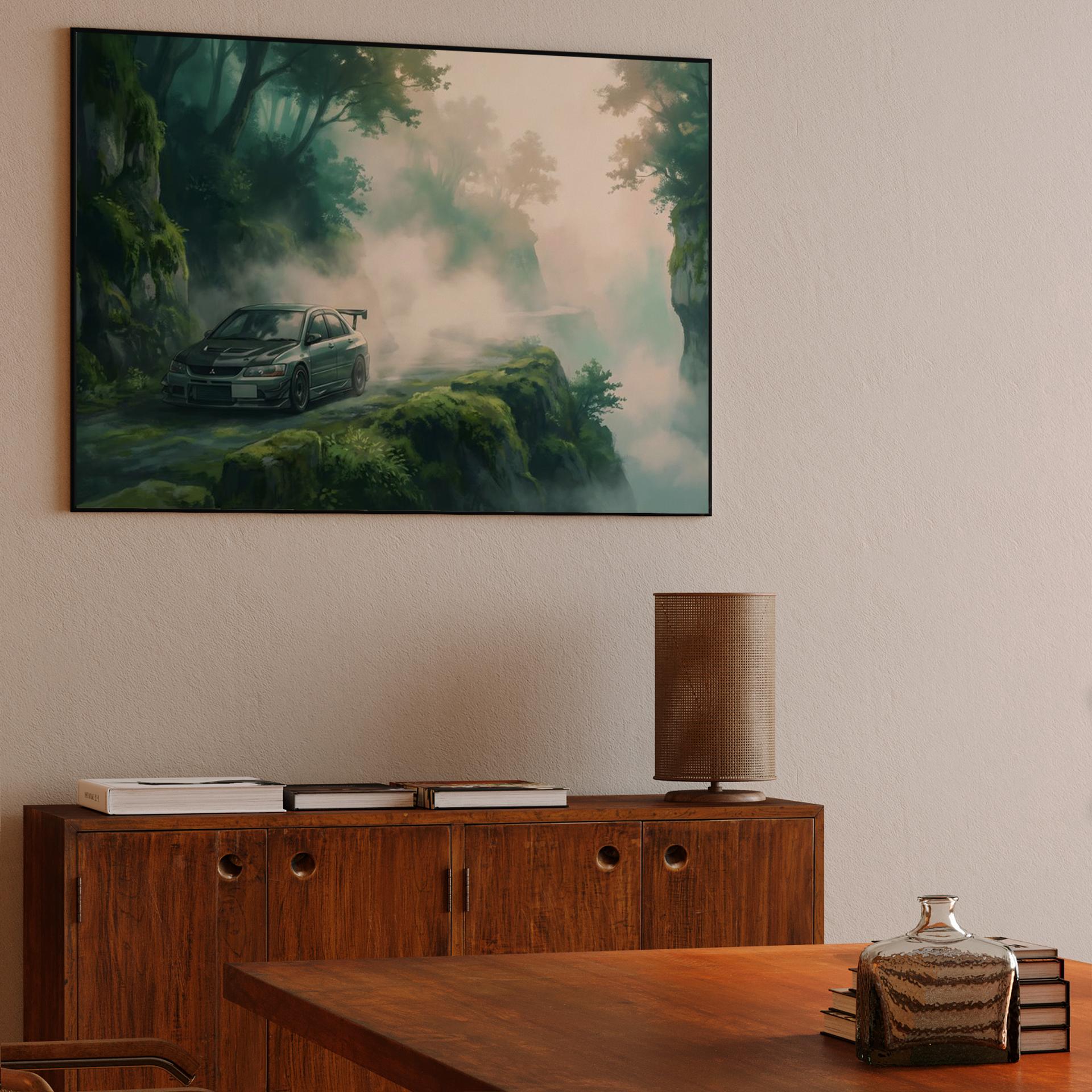 Evolution IX: Foggy Cliffside Pass