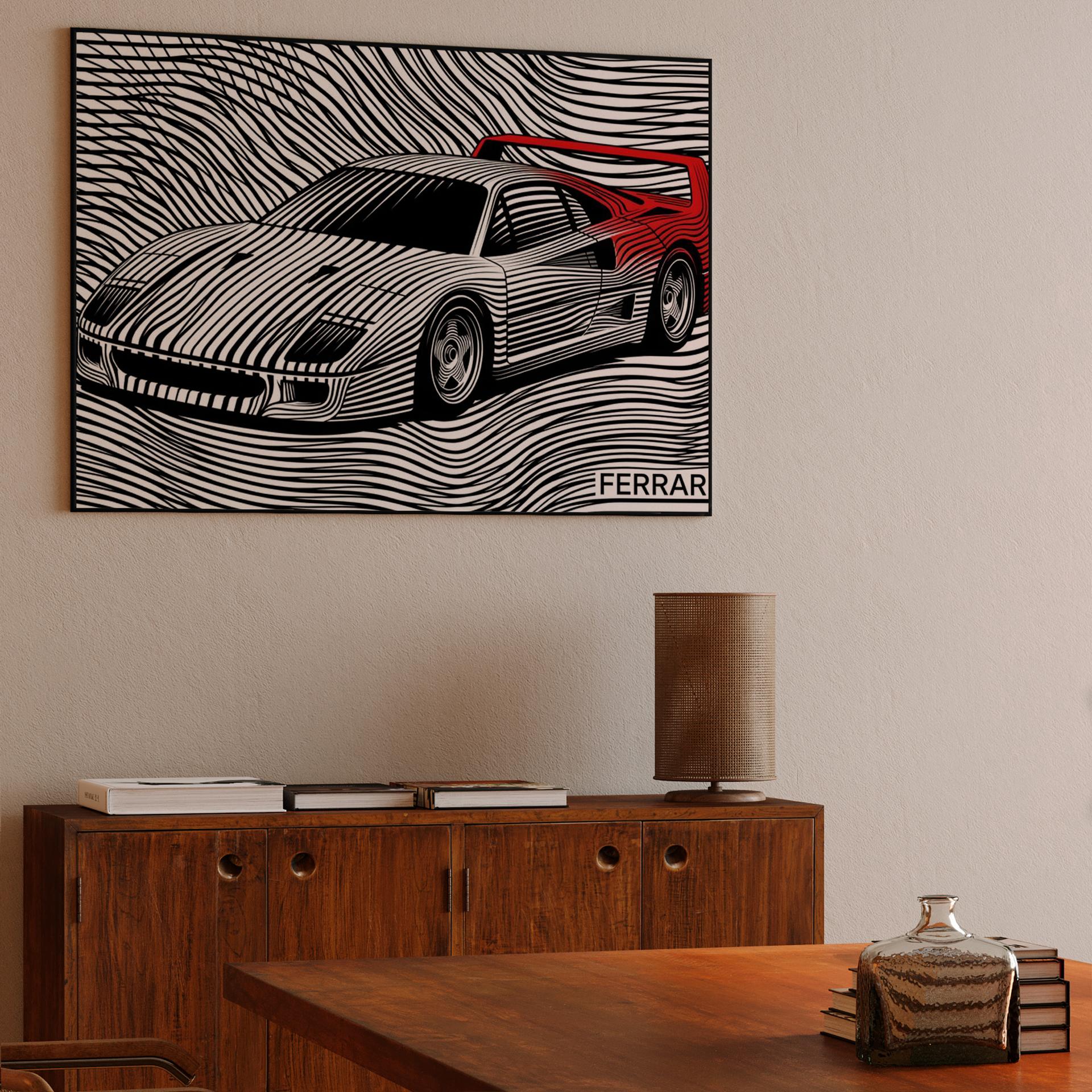 Ferrari F40 Linear Velocity