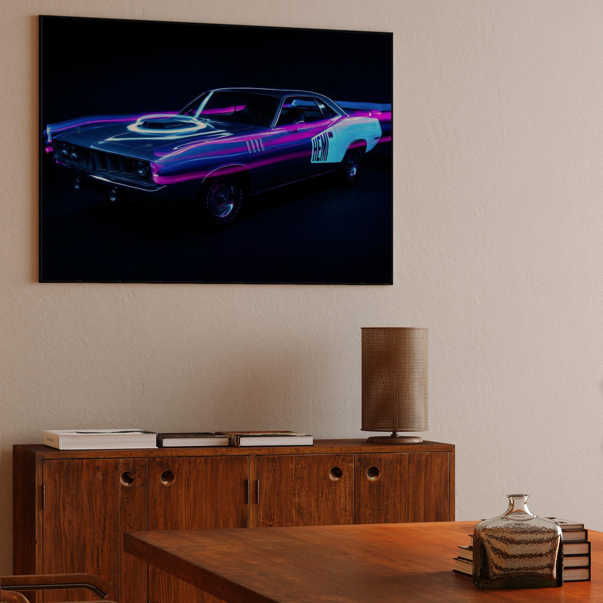 HEMI Neon Pulse: 1971 Plymouth Cuda