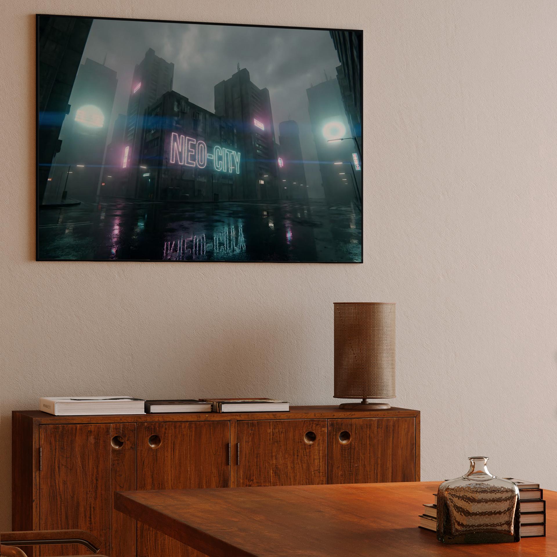 Neon Pulse: Neo-City Noir