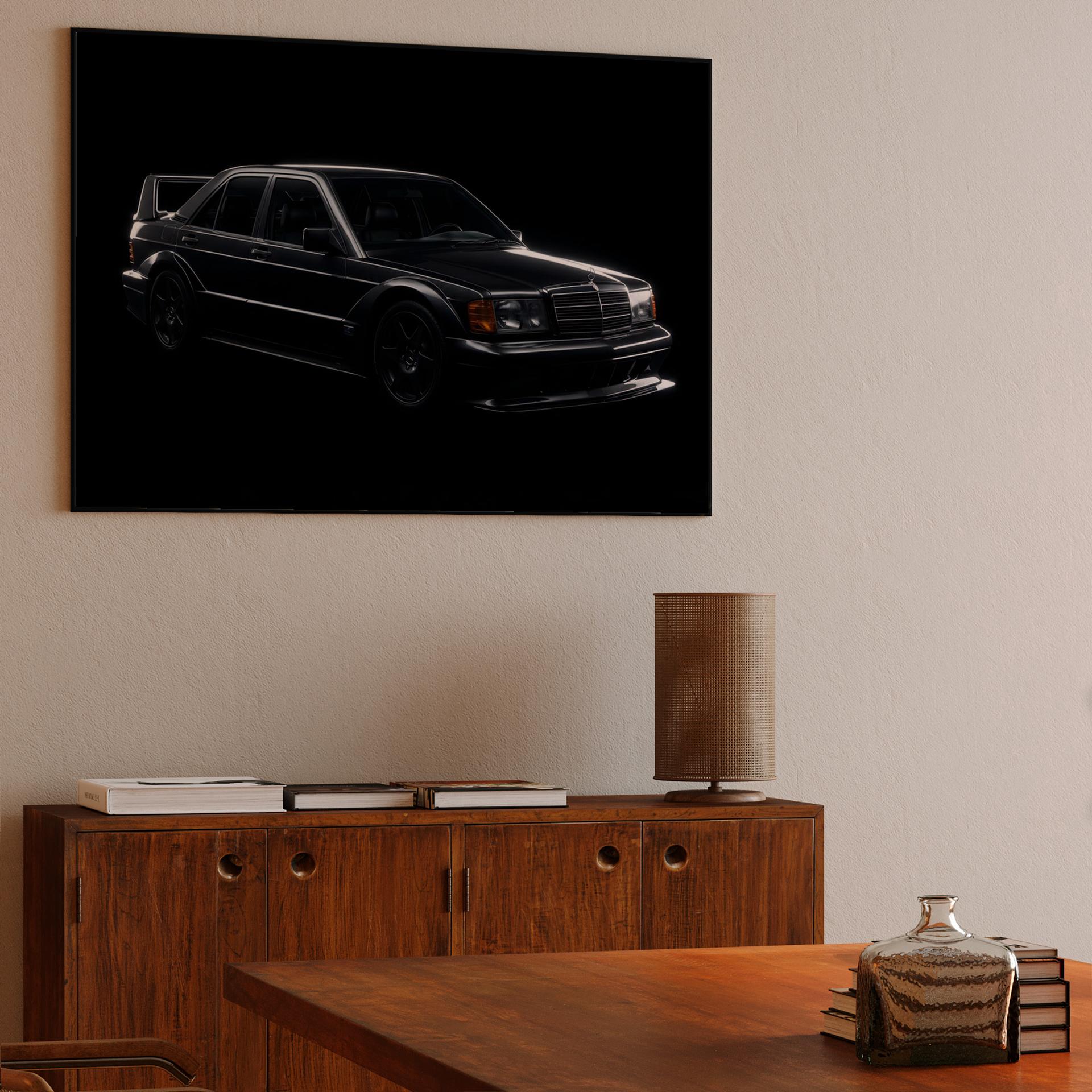 Mercedes 190E Evolution II Studio Silhouette