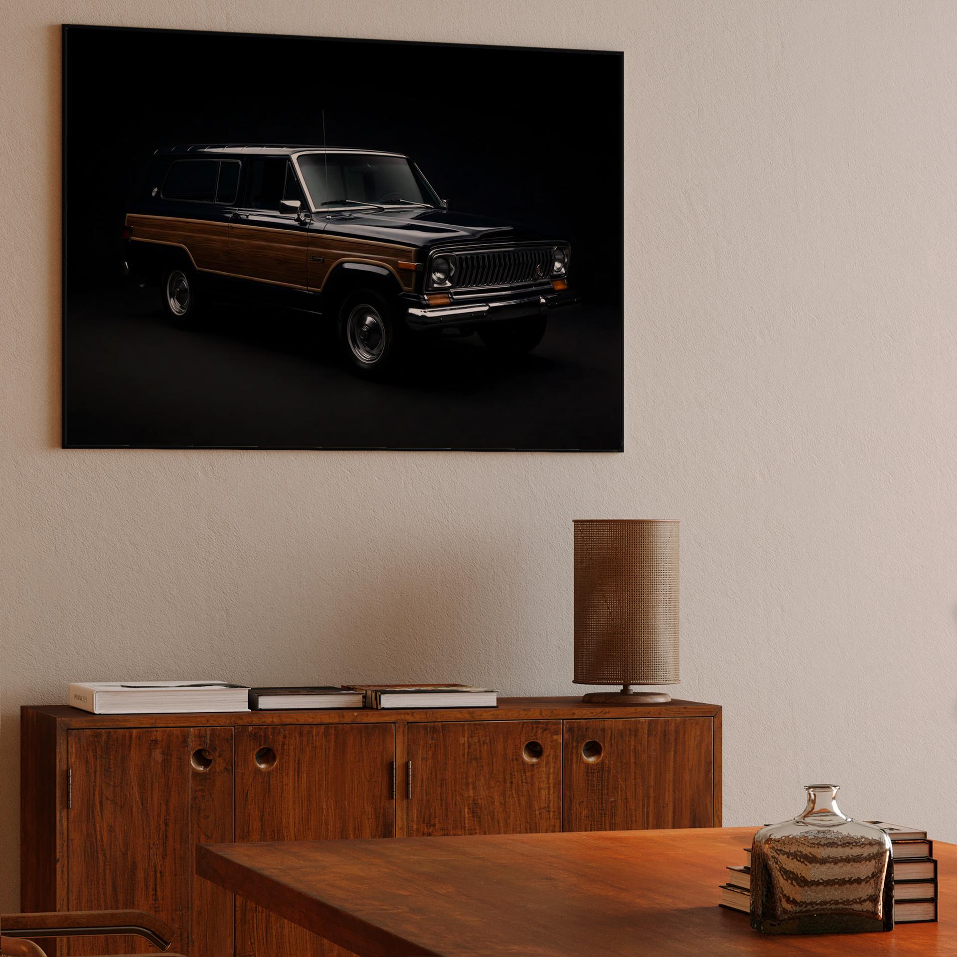 Jeep Cherokee Chief: Shadow Woodie Portrait