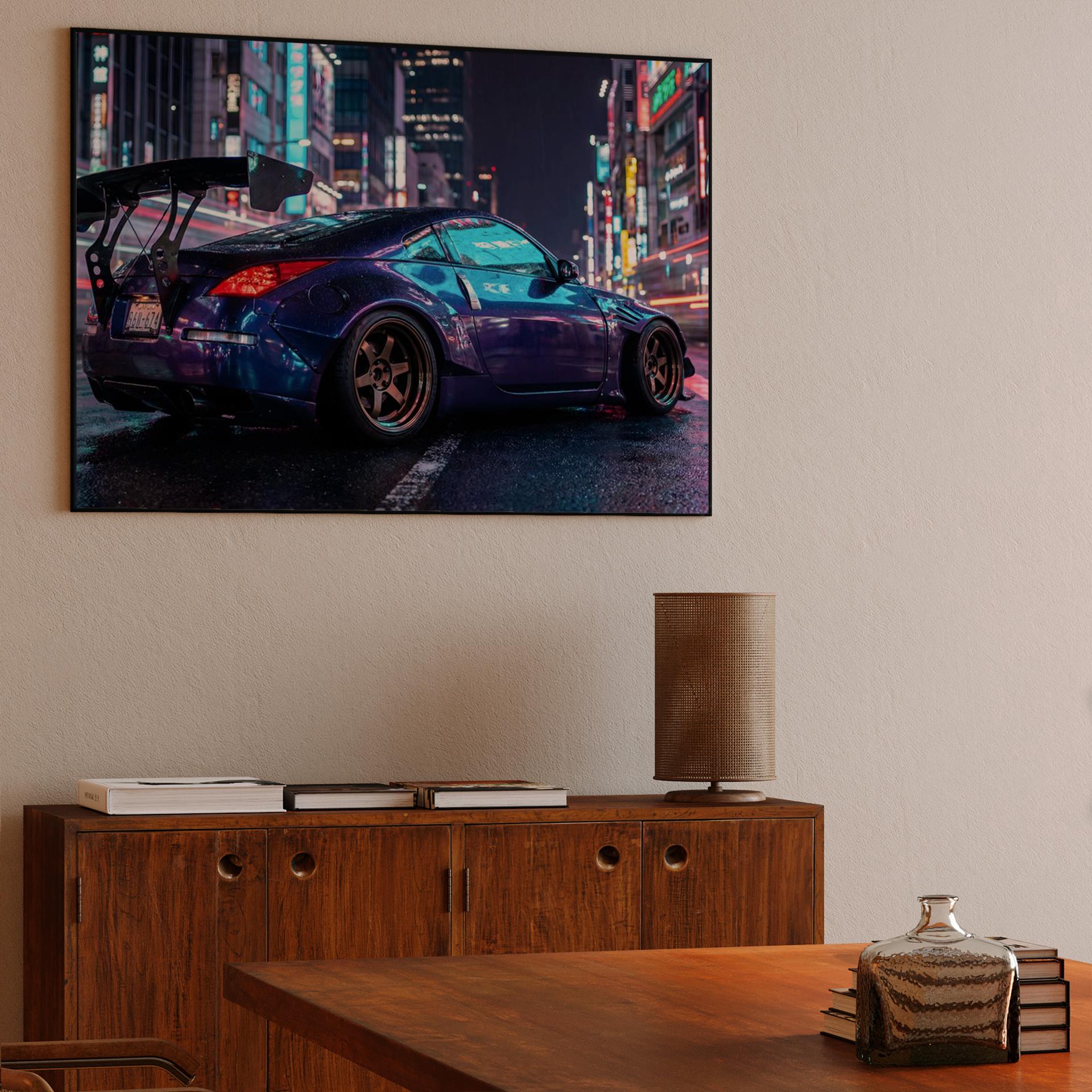 Midnight Neon: Widebody Nissan Z33