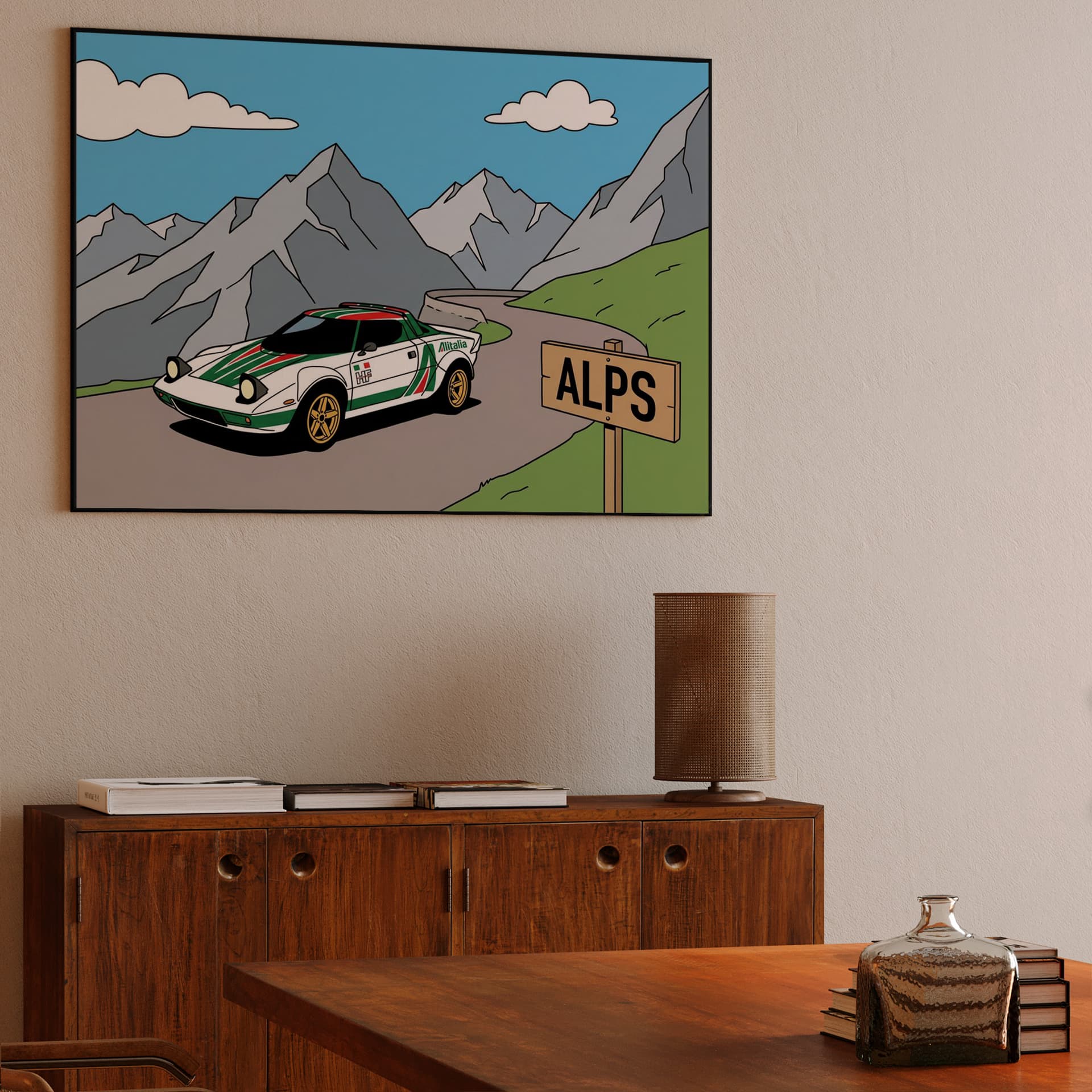 Lancia Stratos Alps Rally Adventure