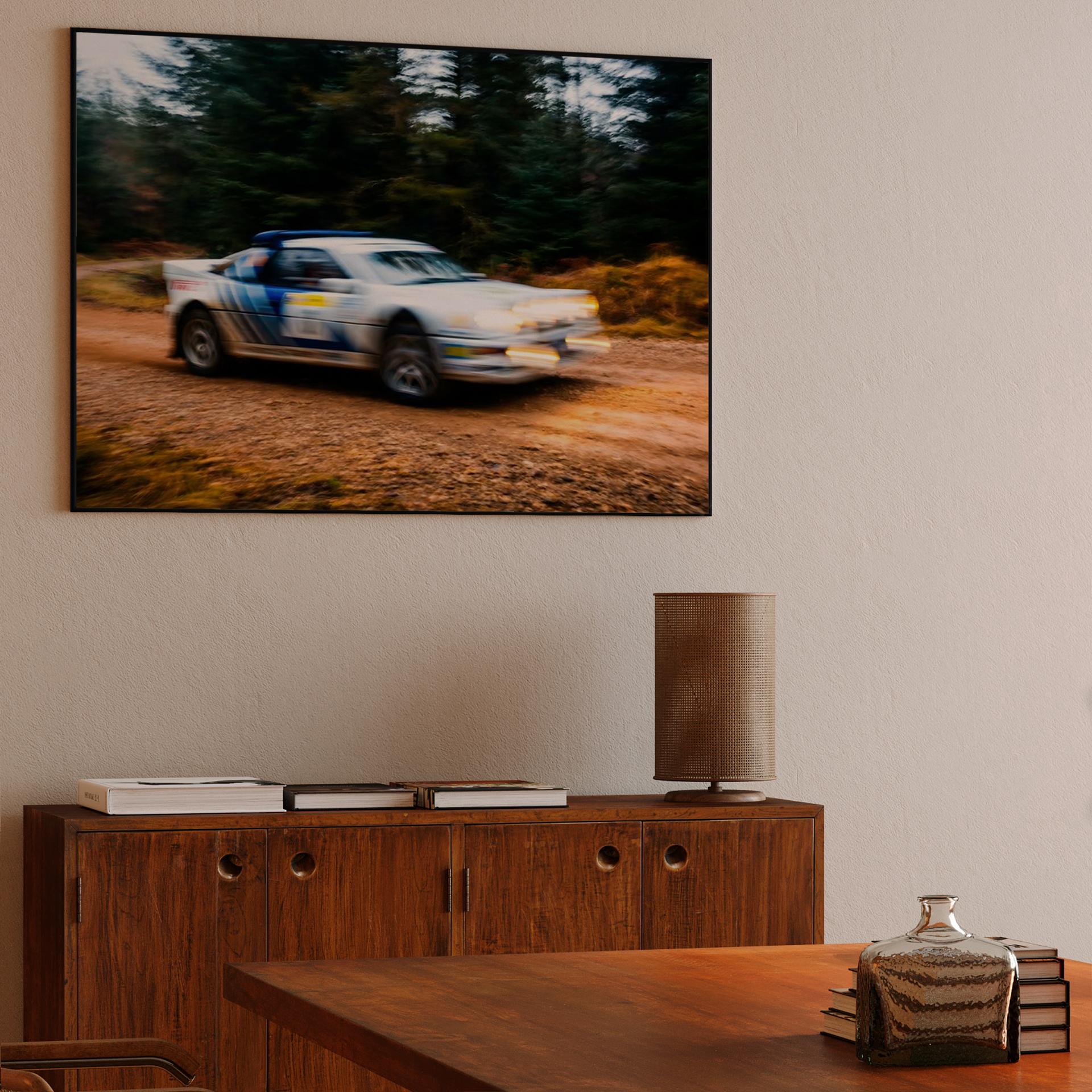 Forest Fury: Ford RS200 Group B Rally Action