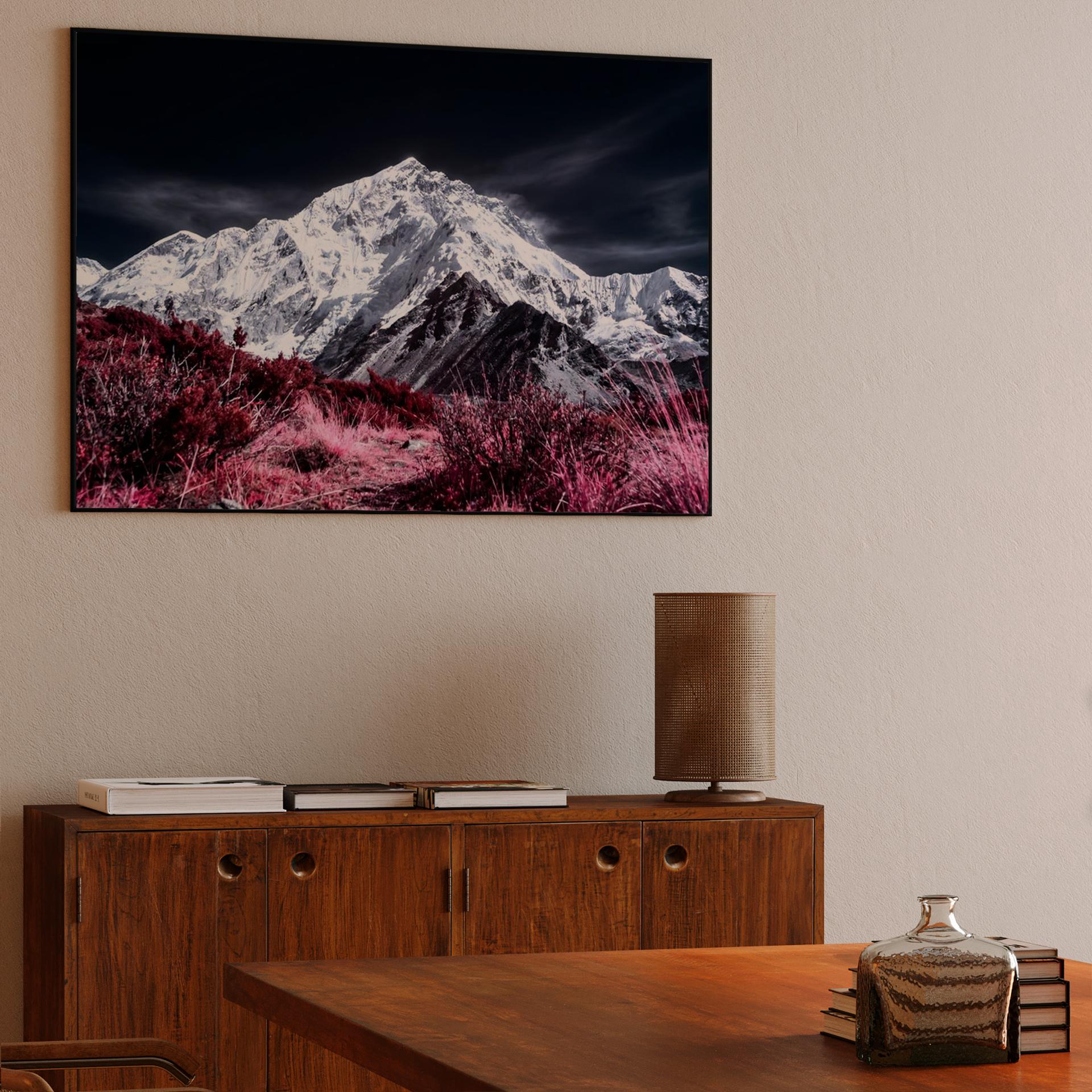 Infrared Mount Everest Himalayan Summit