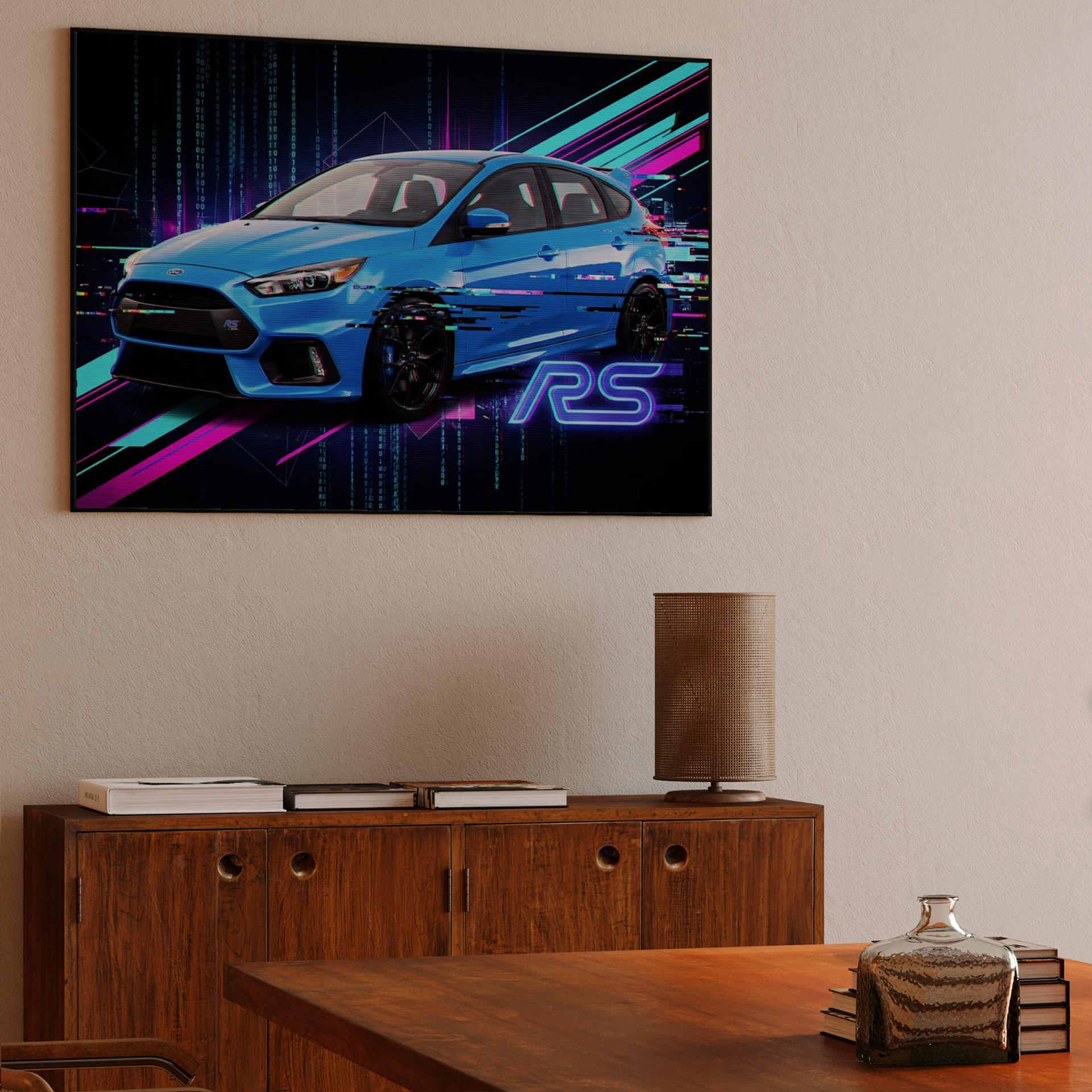 Ford Focus RS Cyber Glitch Edition