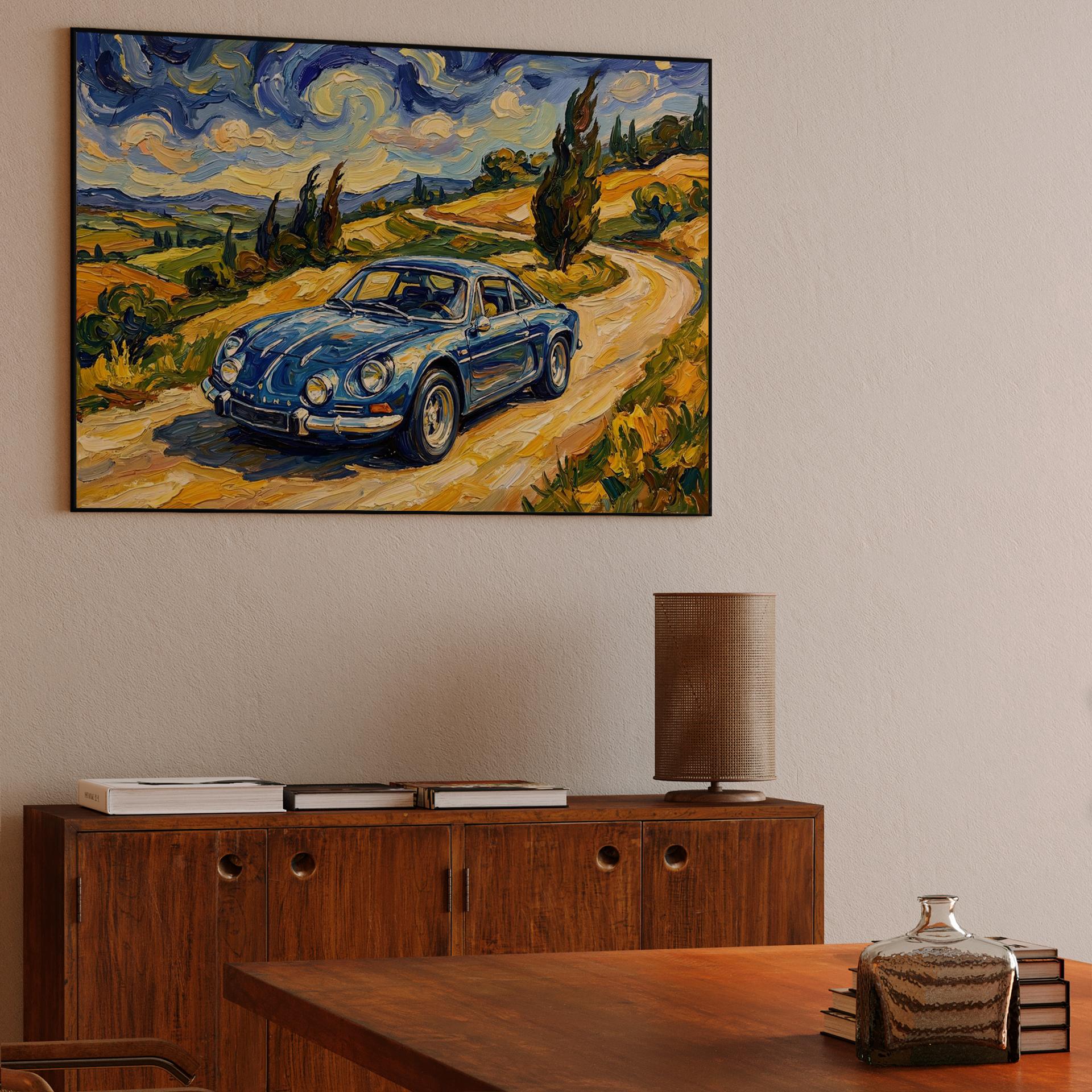 Alpine A110 Starry Countryside Drive