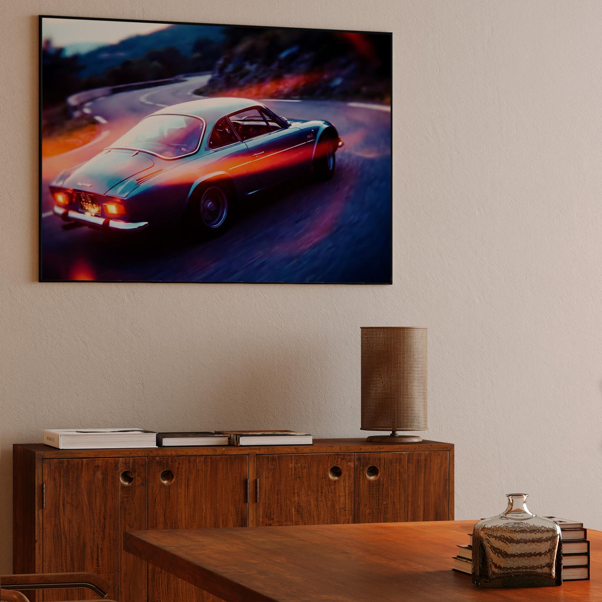 Alpine A110 Nocturnal Light Trails