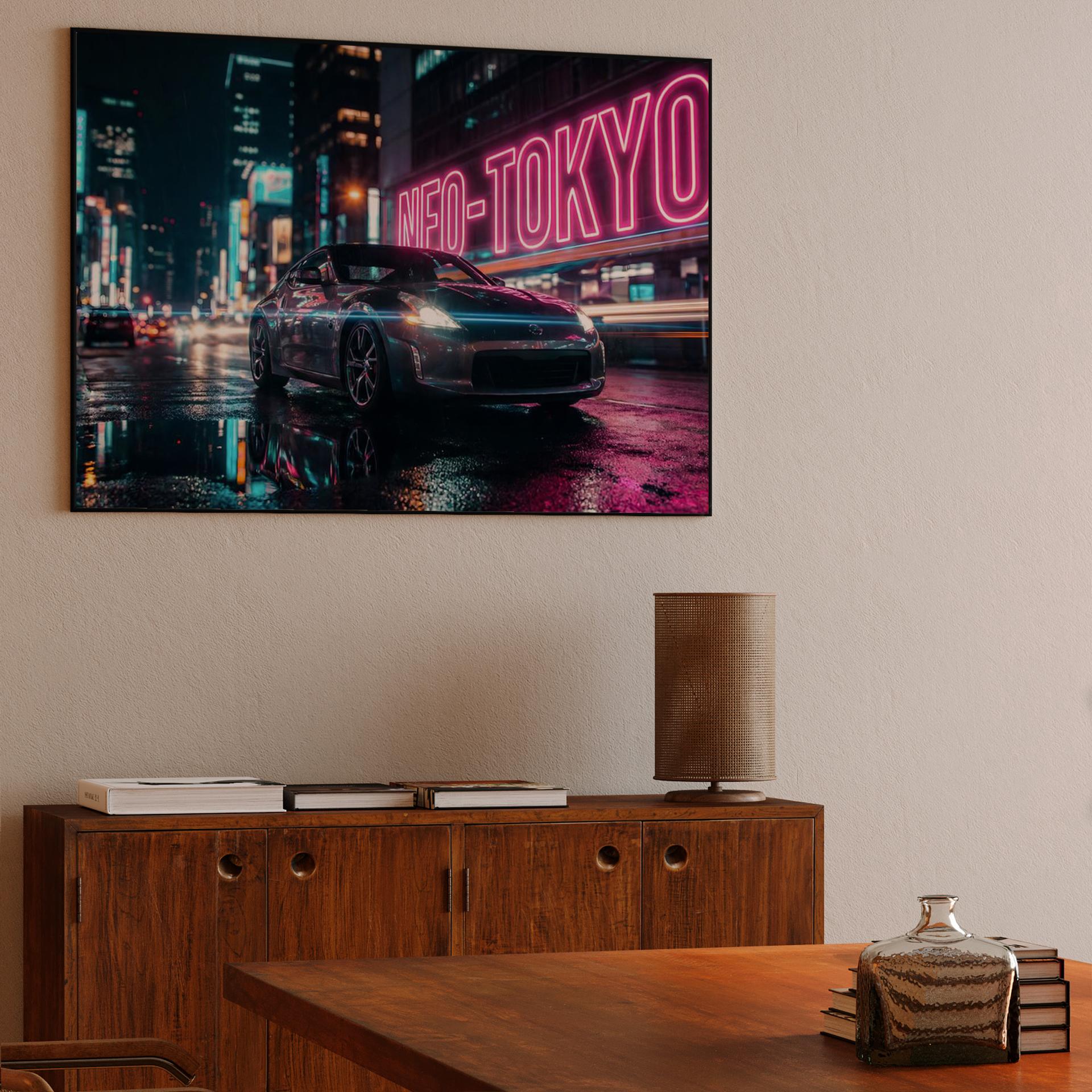 Neo-Tokyo Night Drive Nissan 370Z