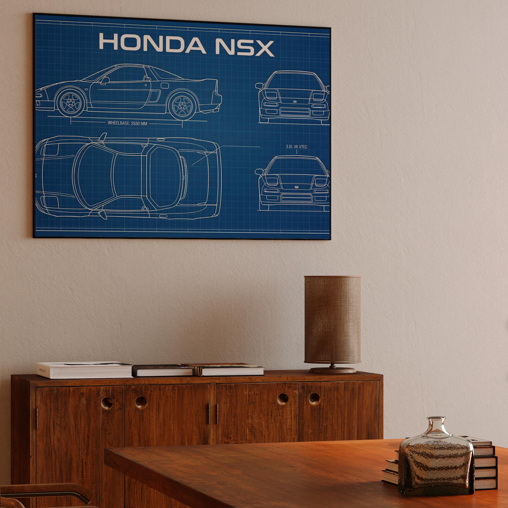 Honda NSX Technical Blueprint