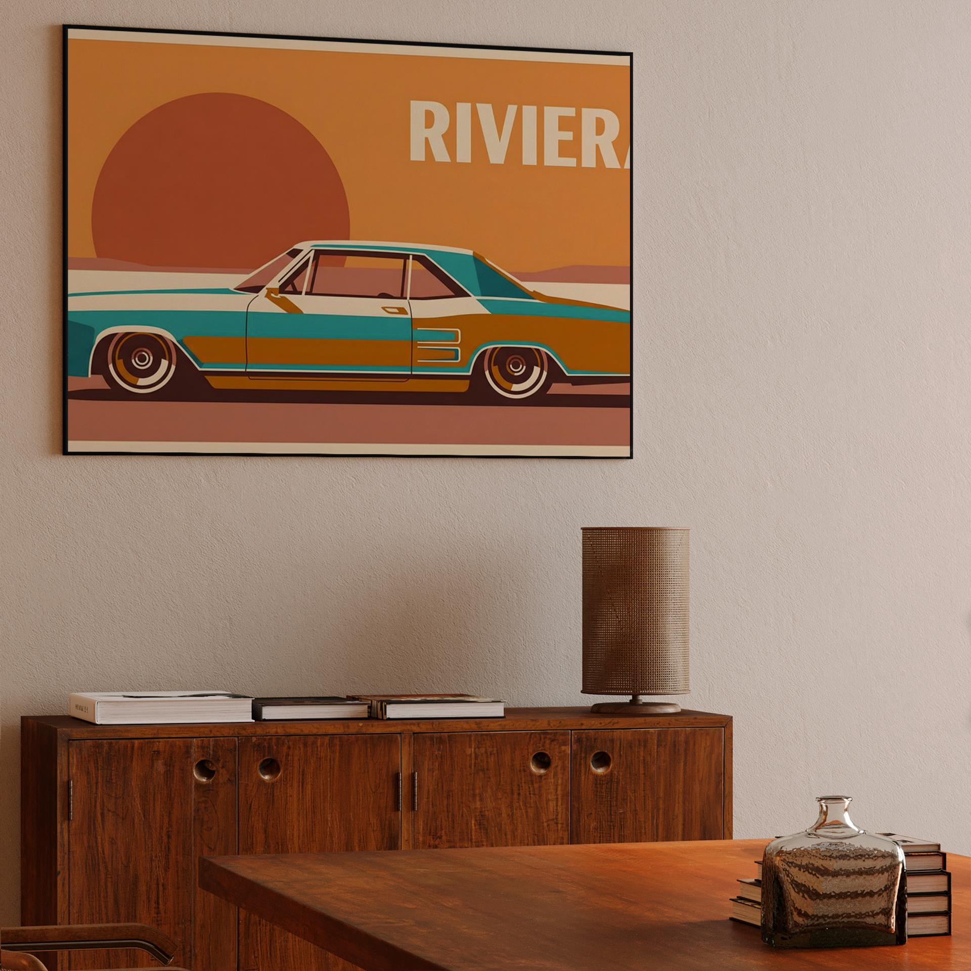 Riviera Sunscape Poster