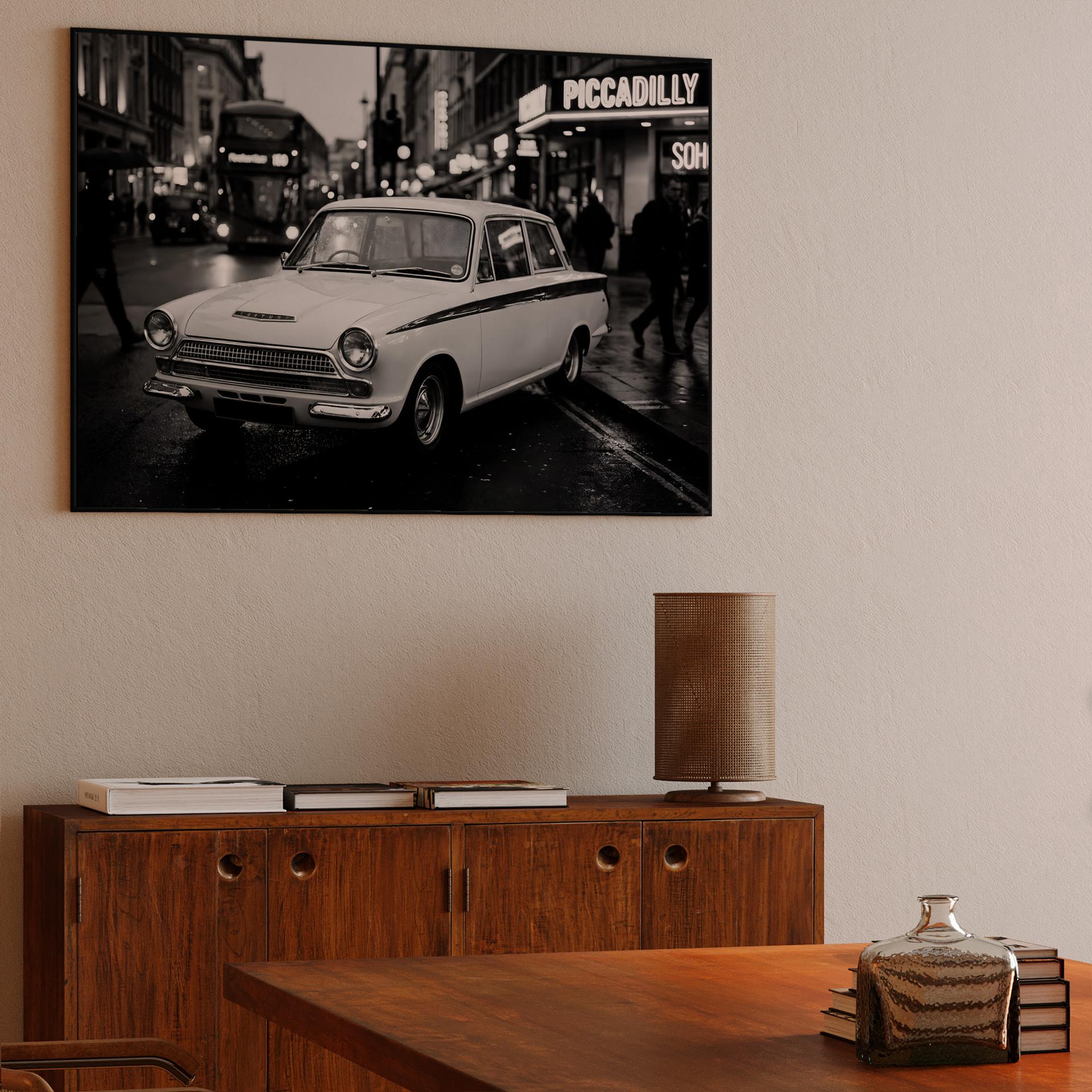 Lotus Cortina London Night Noir