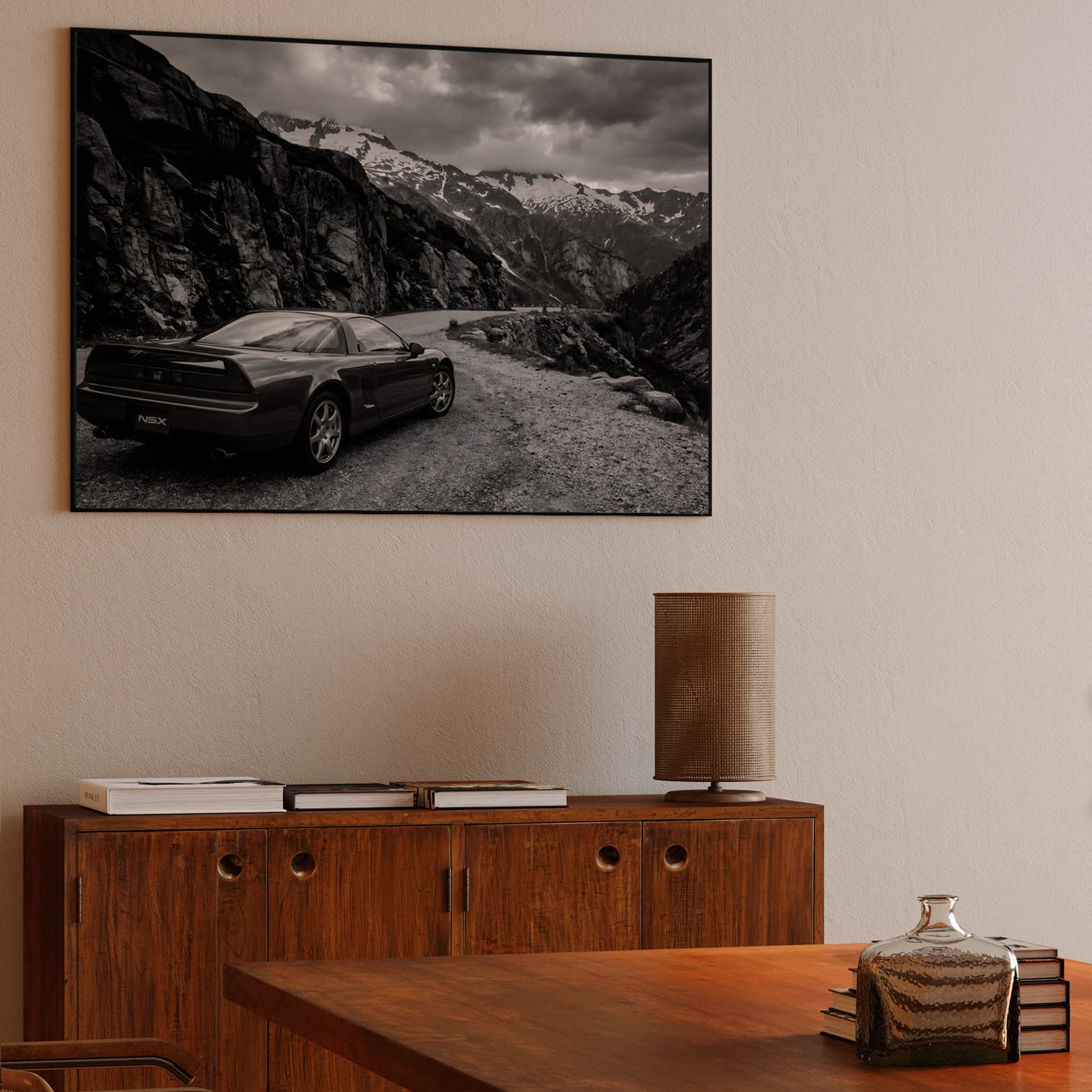 Summit Solitude: Honda NSX in the Alps