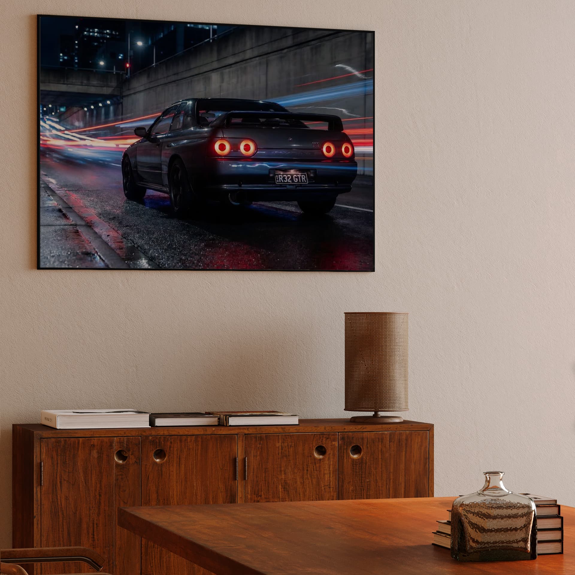 Godzilla in the Shadows: Nissan Skyline GT-R R32 Night Trails