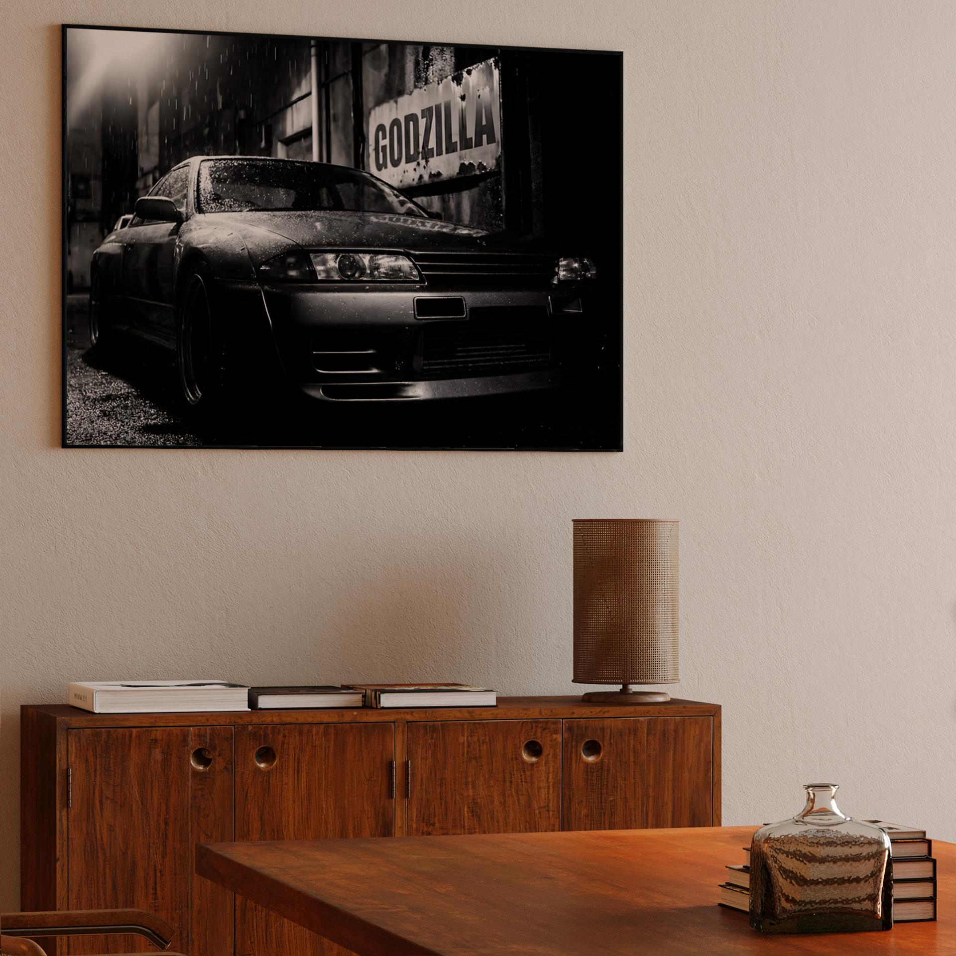 Nissan Skyline GT-R R32: Godzilla in the Rain