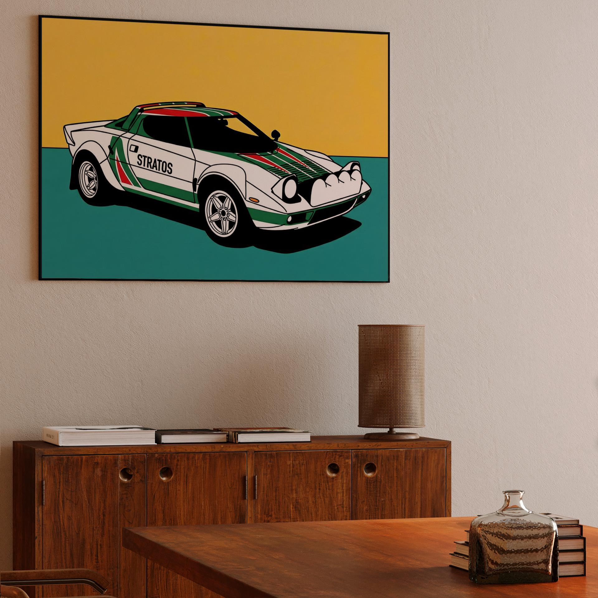 Lancia Stratos HF: Pop Art Rally Legend