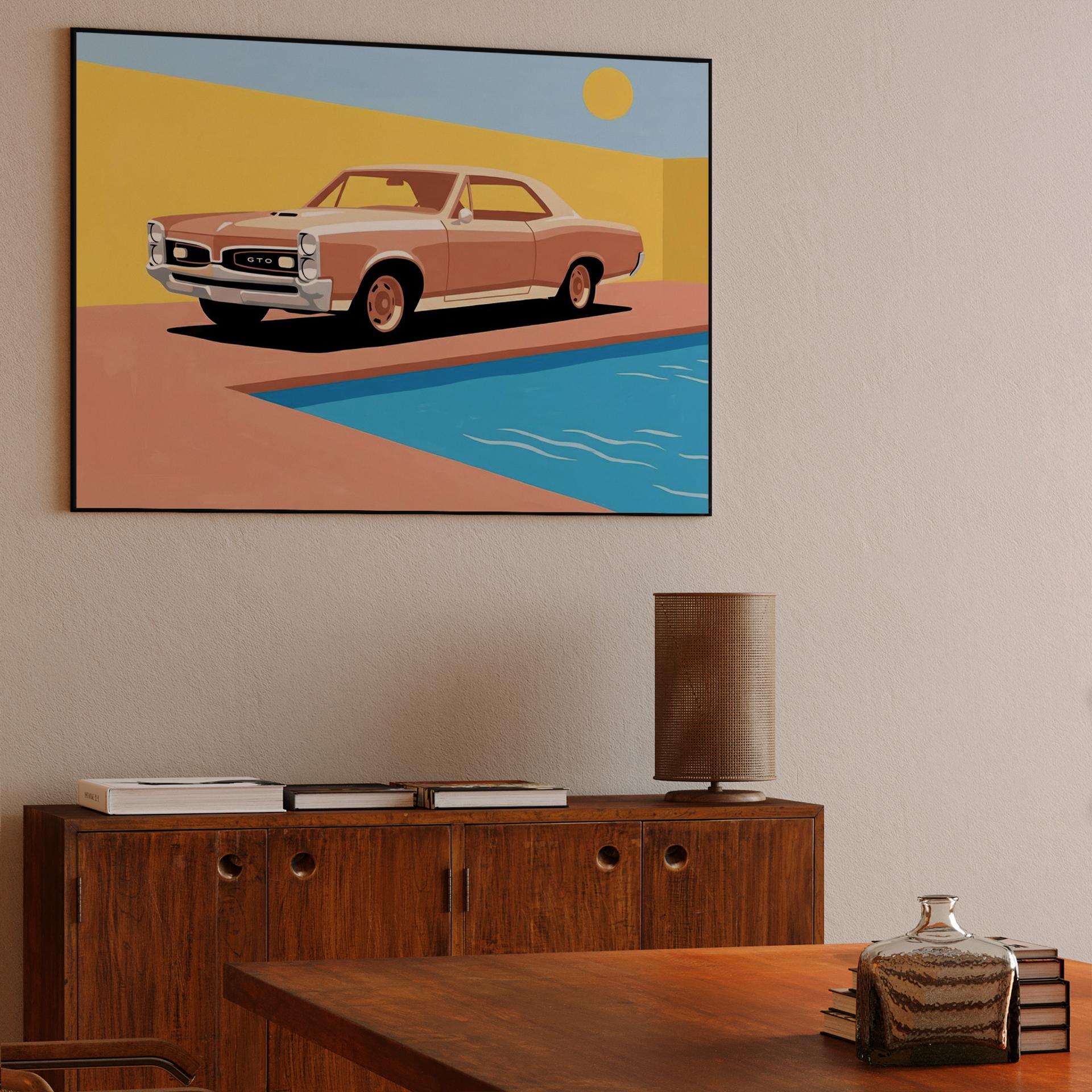 Poolside GTO: Mid-Century Summer