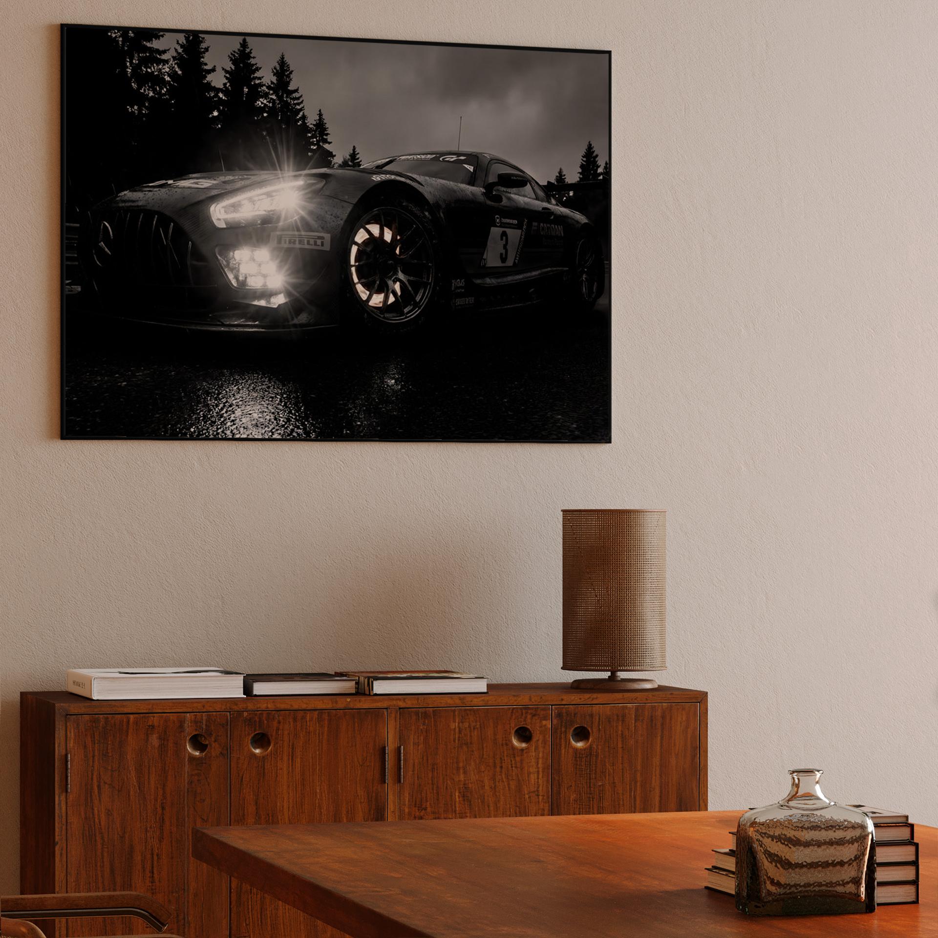 Endurance Glow: Mercedes-AMG GT3 in the Rain