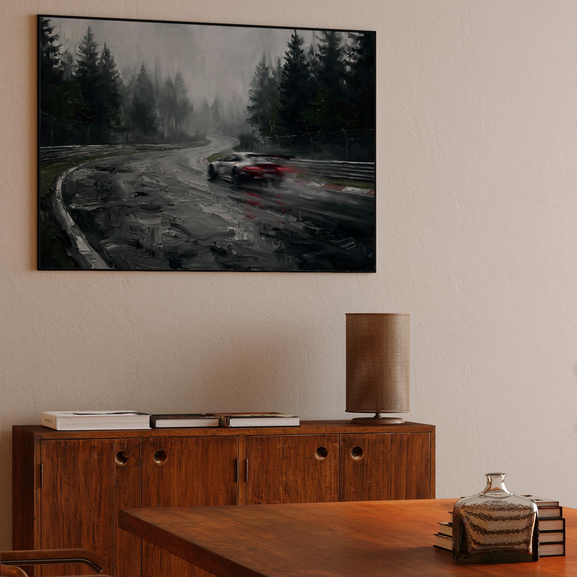 Grit and Grace: Nürburgring in the Rain