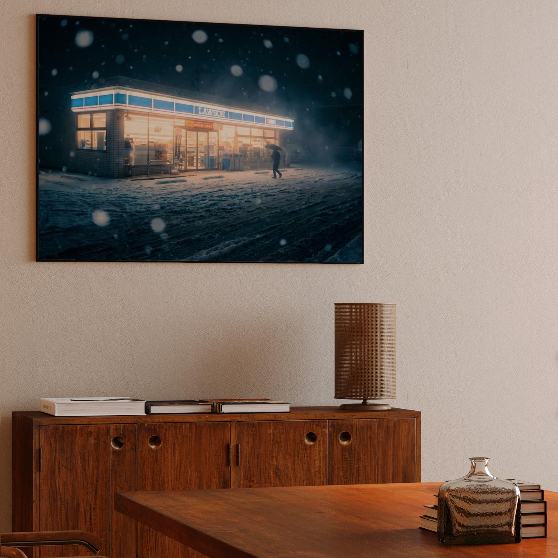 A Winter Night at Lawson