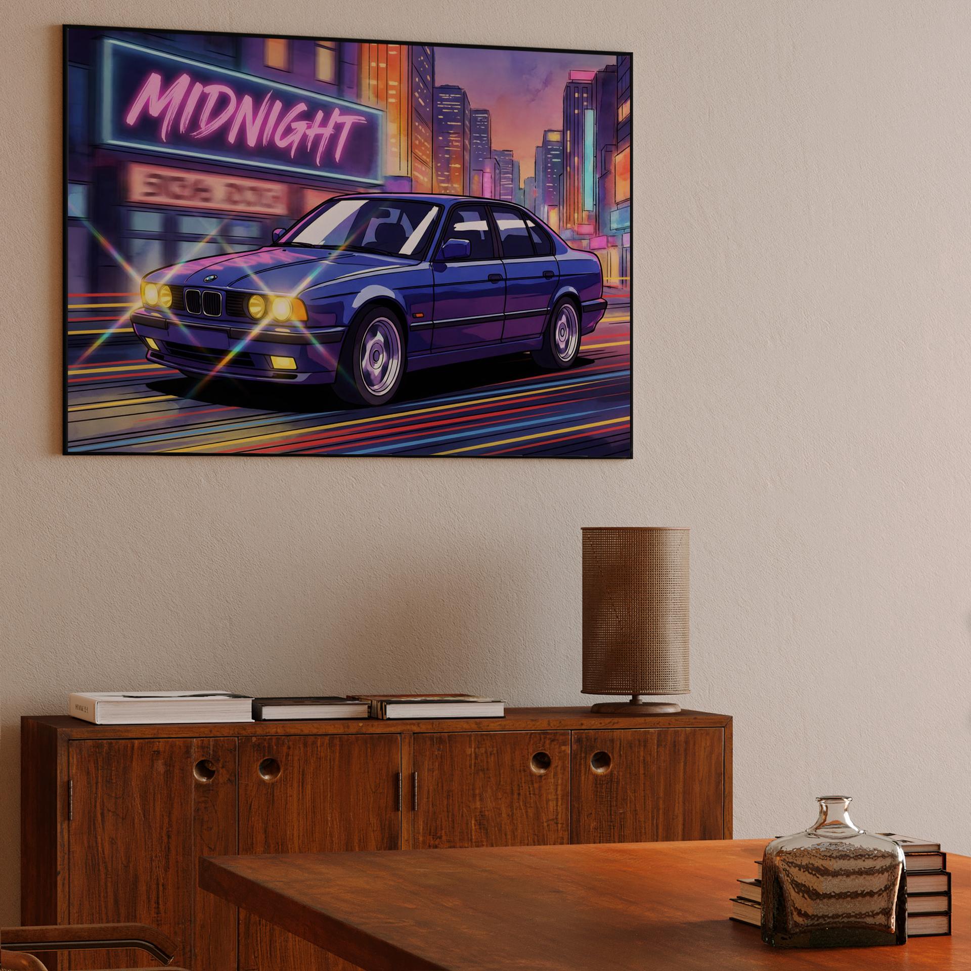 Midnight City Pulse: BMW E34