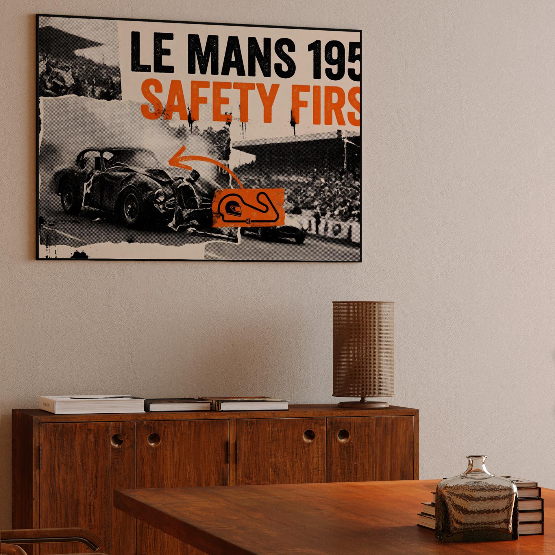 Le Mans 1955: Safety First Historical Collage