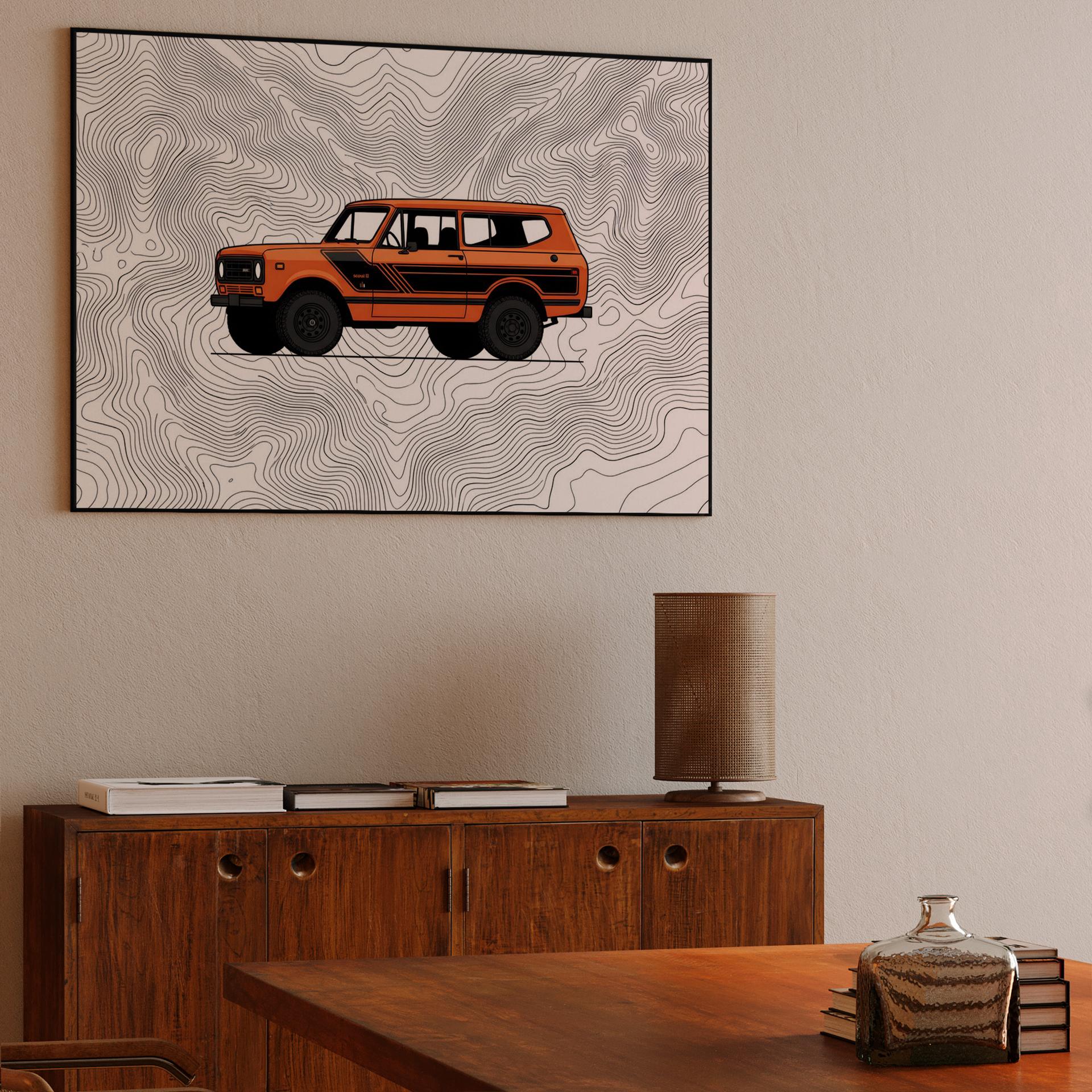 International Scout II Topographic Profile