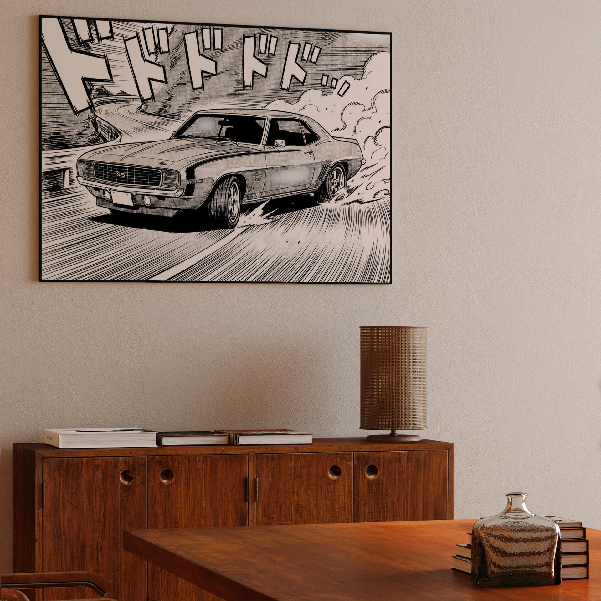 Camaro SS Manga Drift Attack