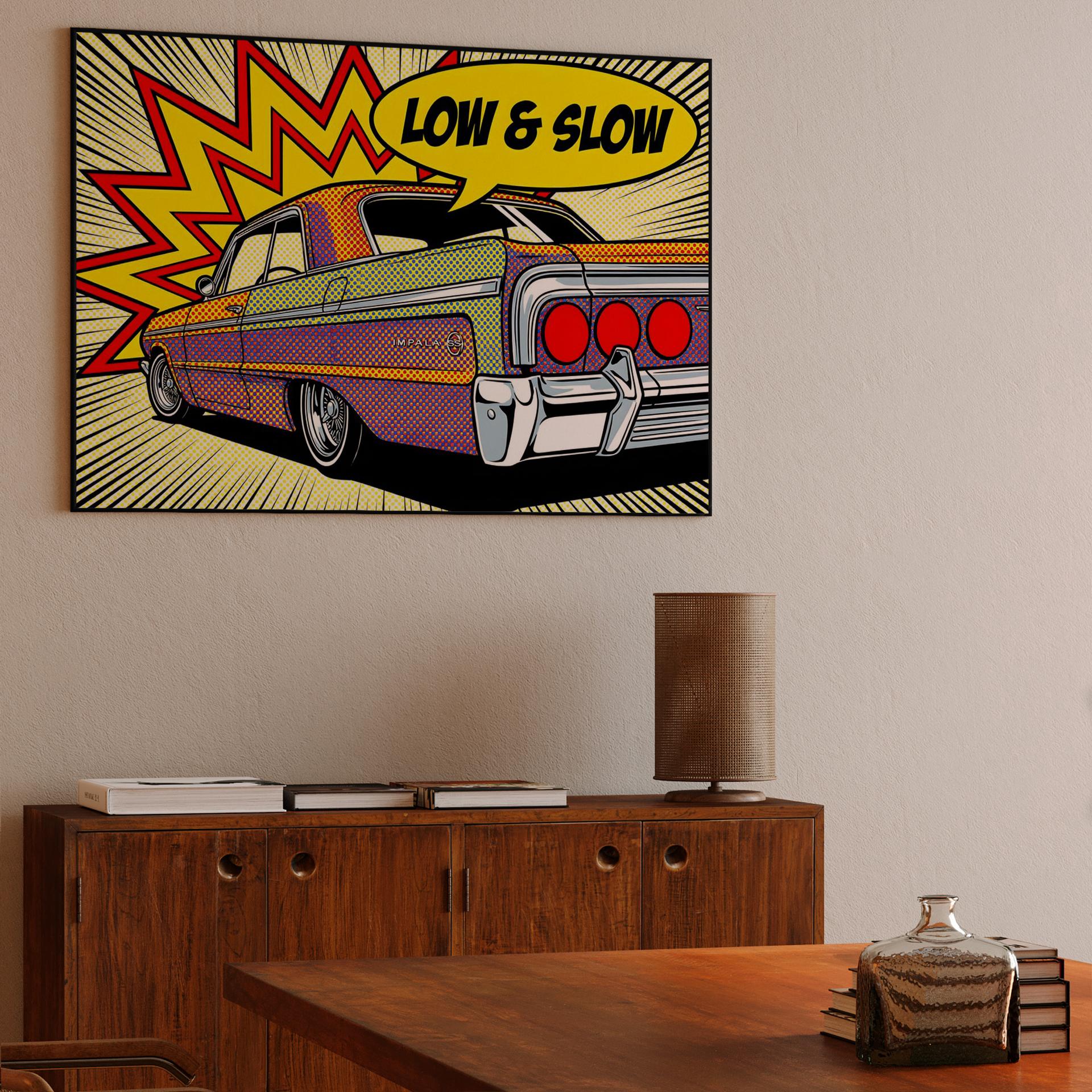 Low & Slow Pop Art Impala