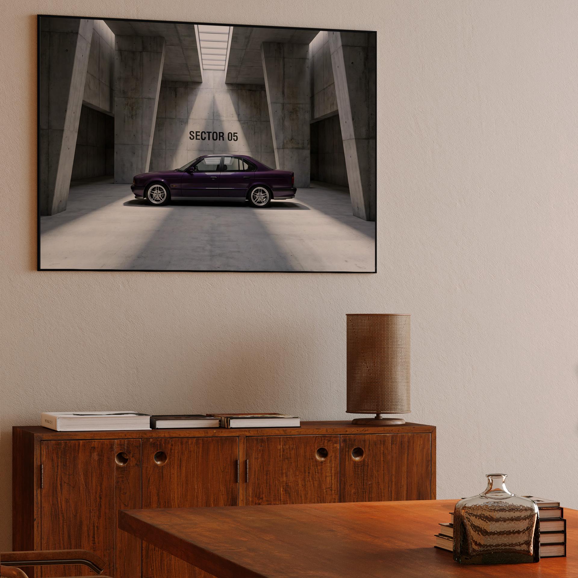 BMW E34 M5: Sector 05 Brutalist Studio