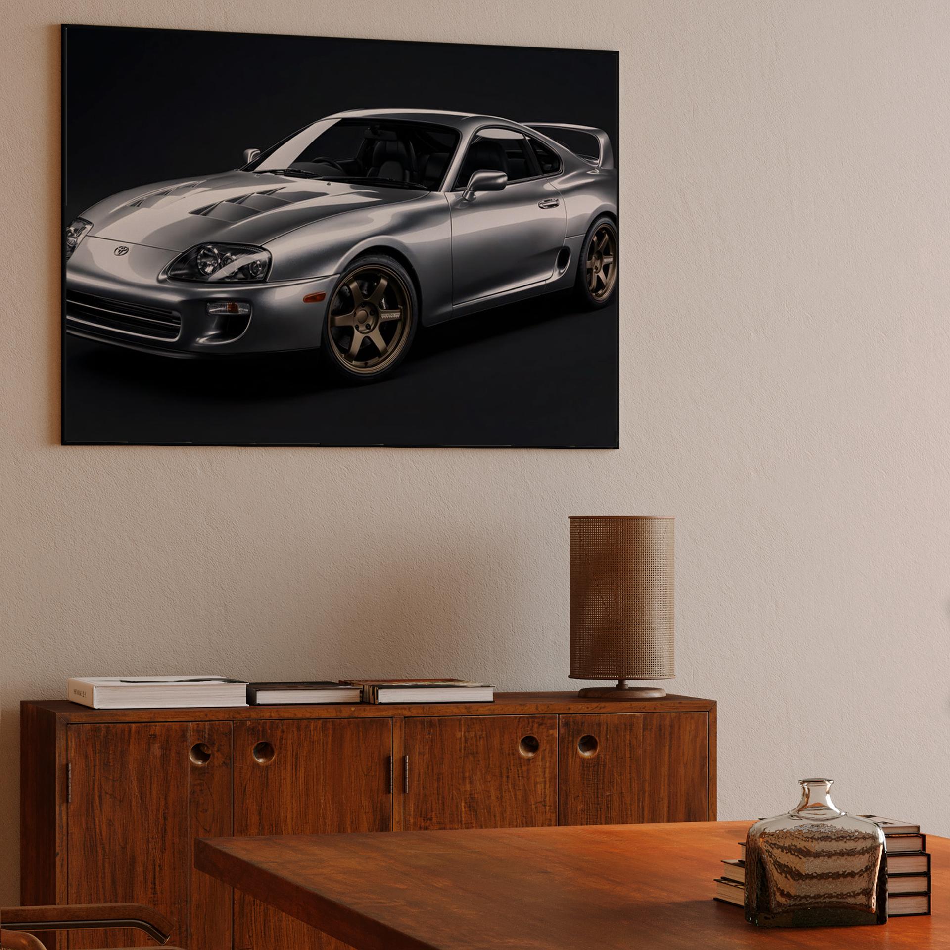 Silver Supra A80: Studio Performance