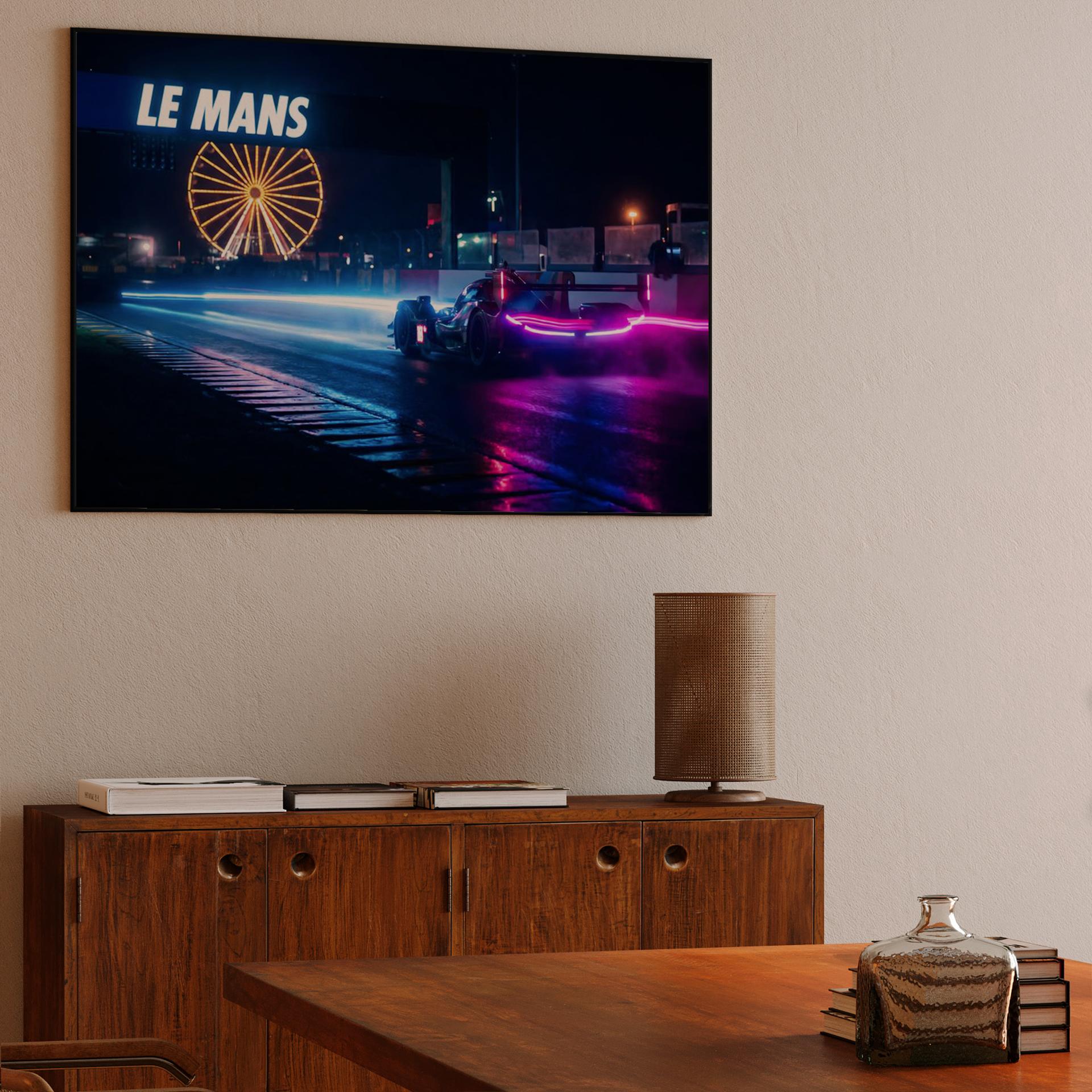 Neon Night at Le Mans: Porsche 963