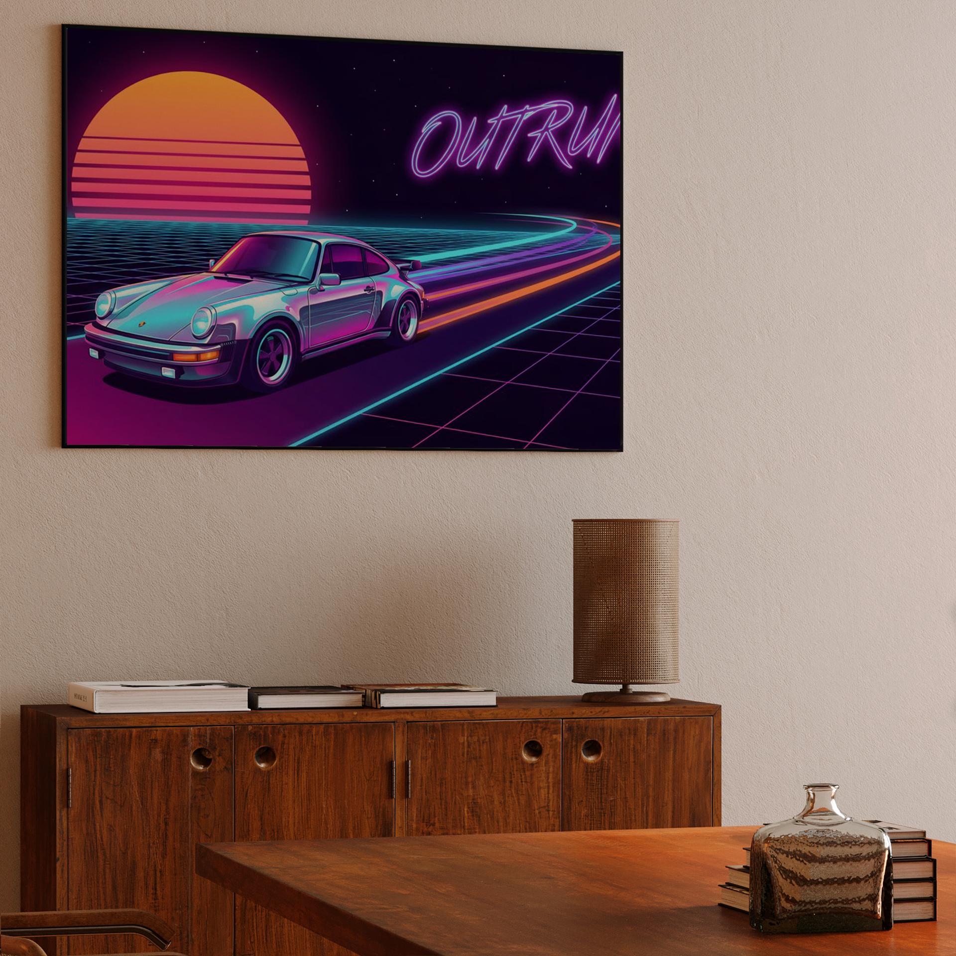 Classic Porsche 911 Retro Outrun
