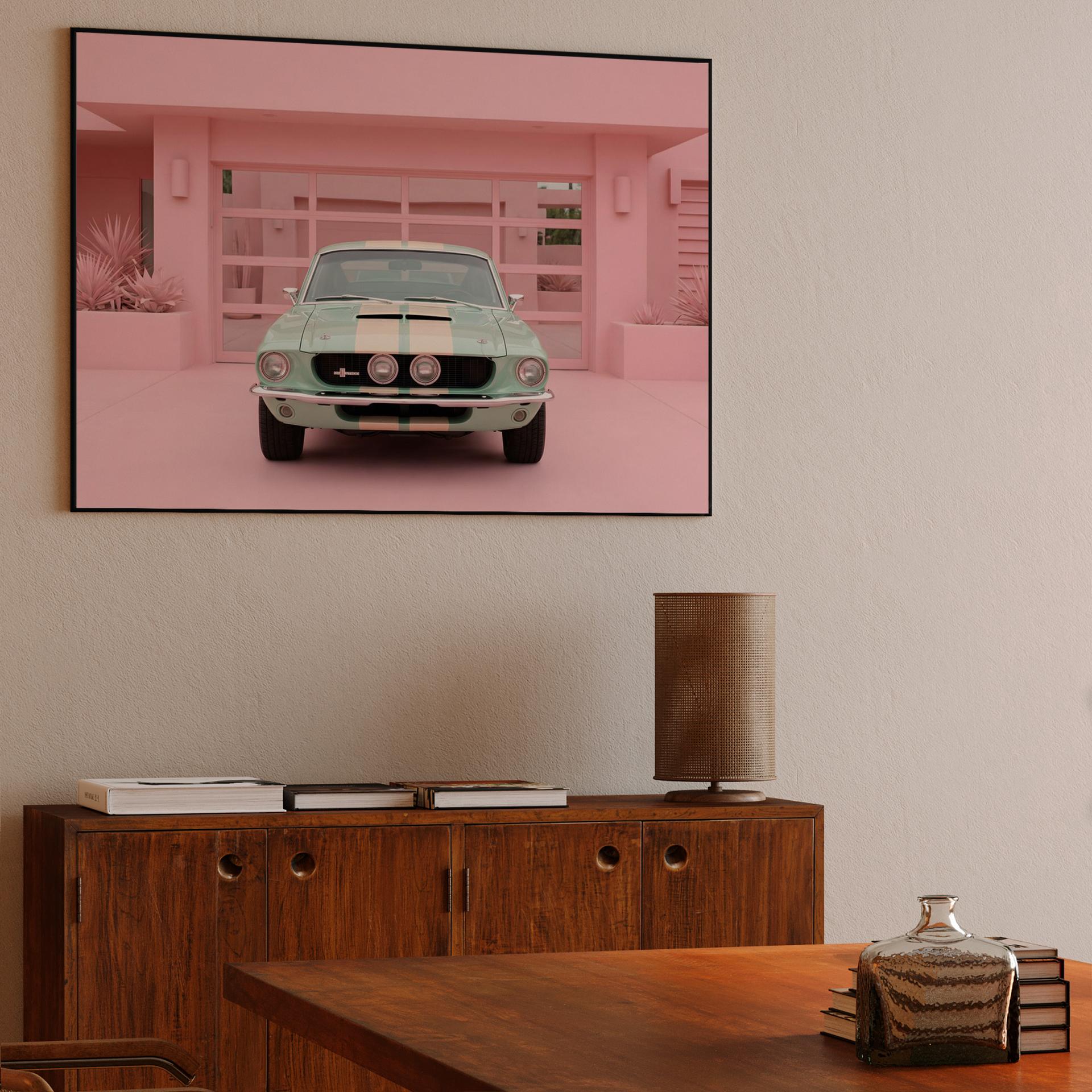 Pastel Paradise: Mint Shelby GT500