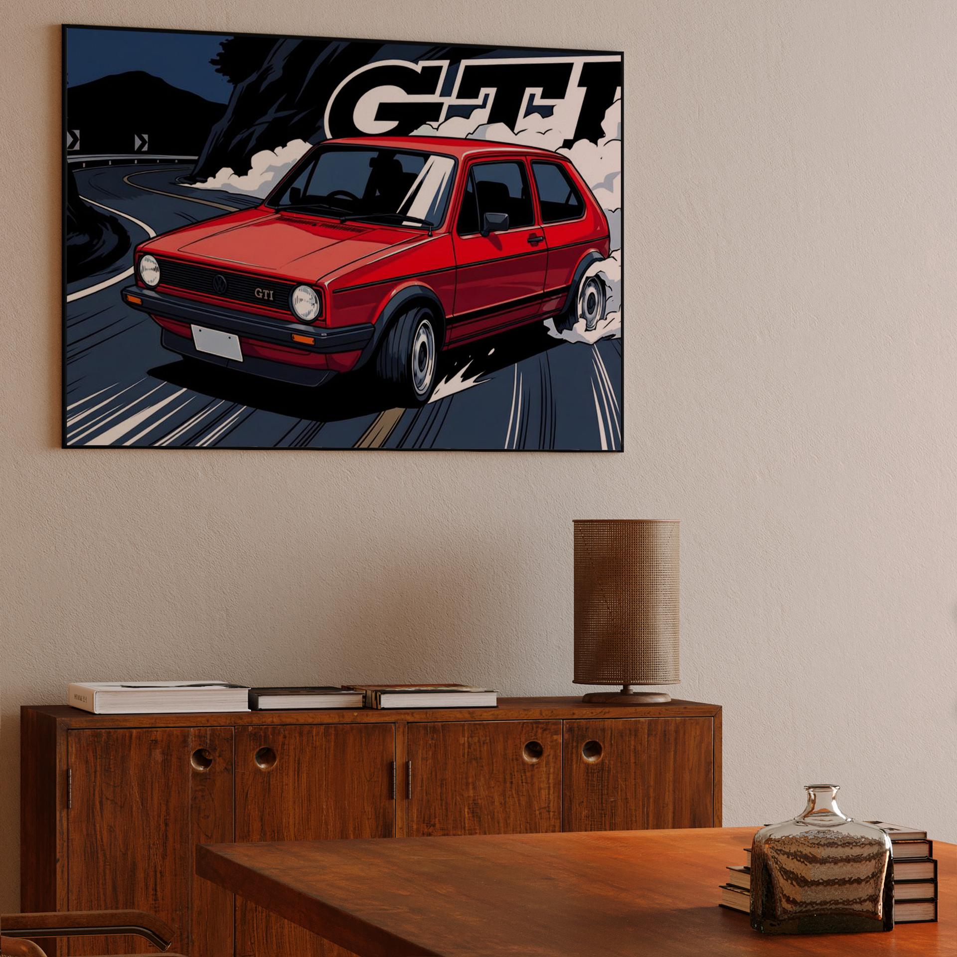 VW Golf GTI Mk1 Mountain Drift