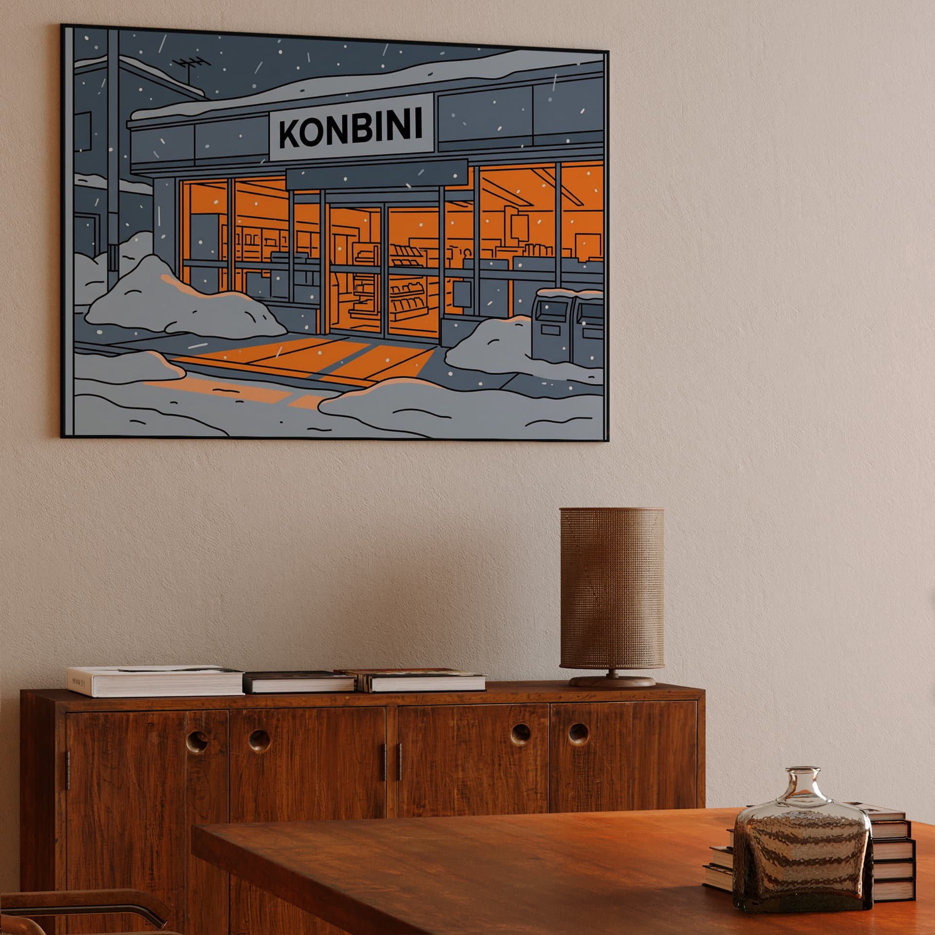 Snowbound Konbini Glow