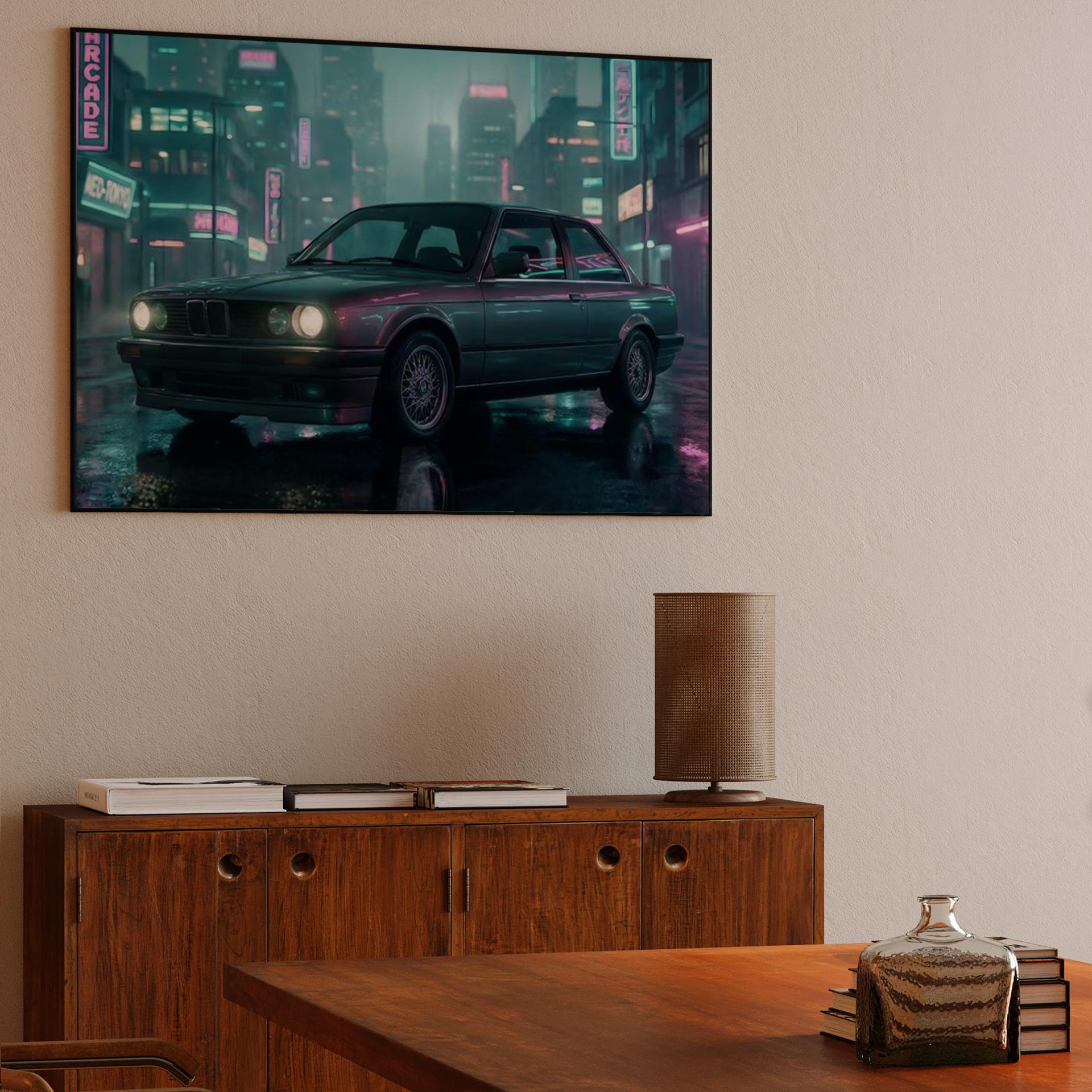 Neo-Tokyo Night Cruise: BMW E30