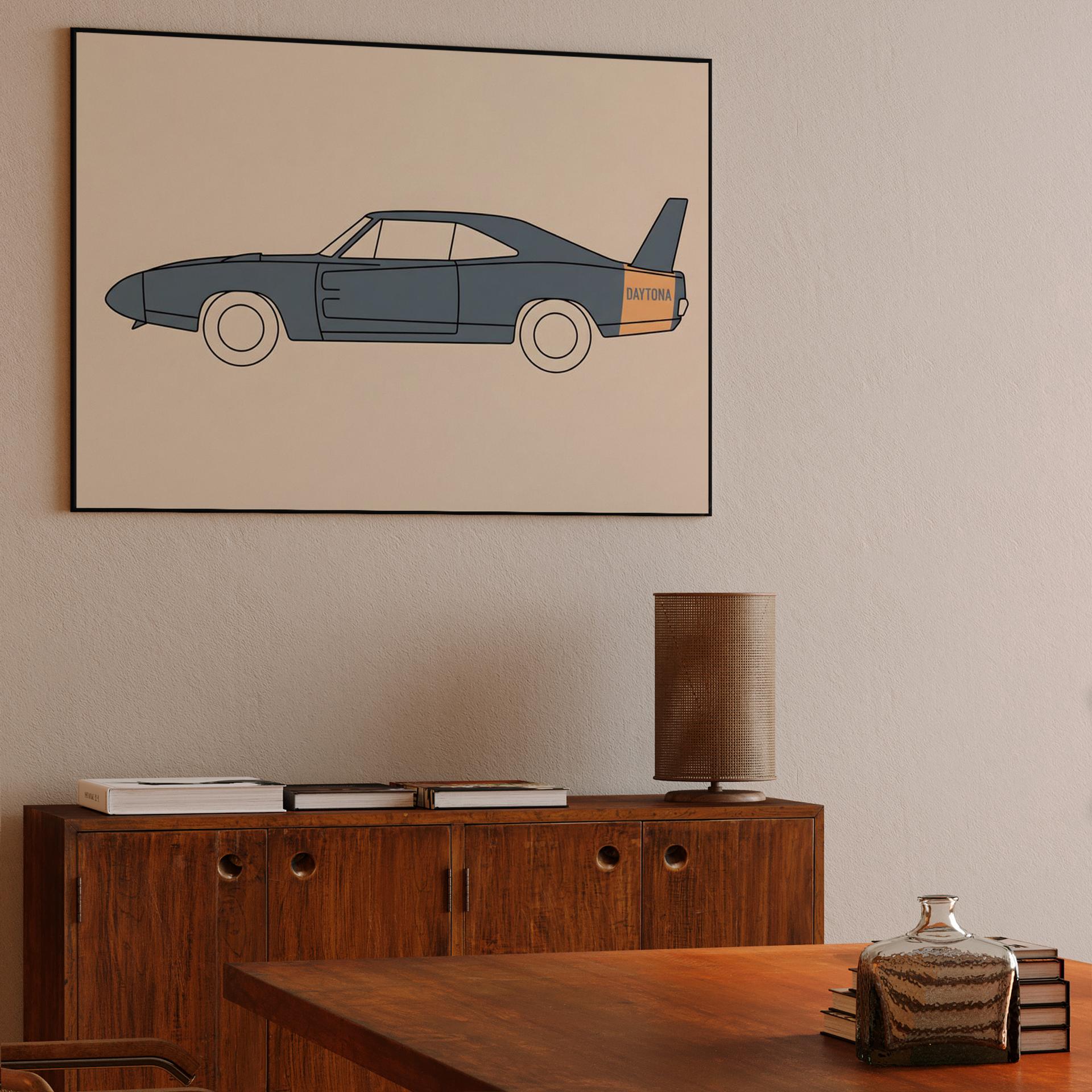 Dodge Charger Daytona Minimalist Profile