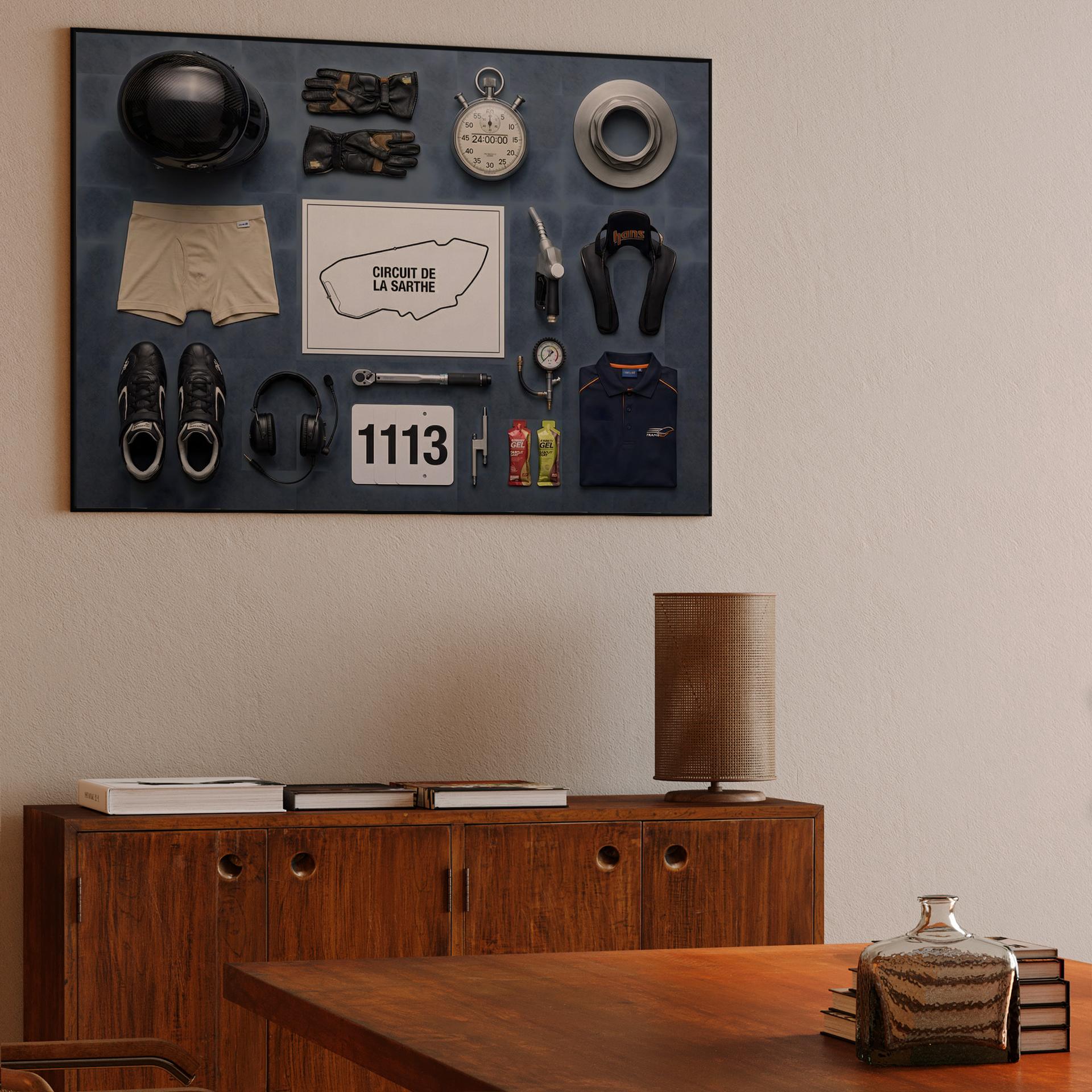 Sarthe Essentials: 24h Le Mans Racing Gear Knolling