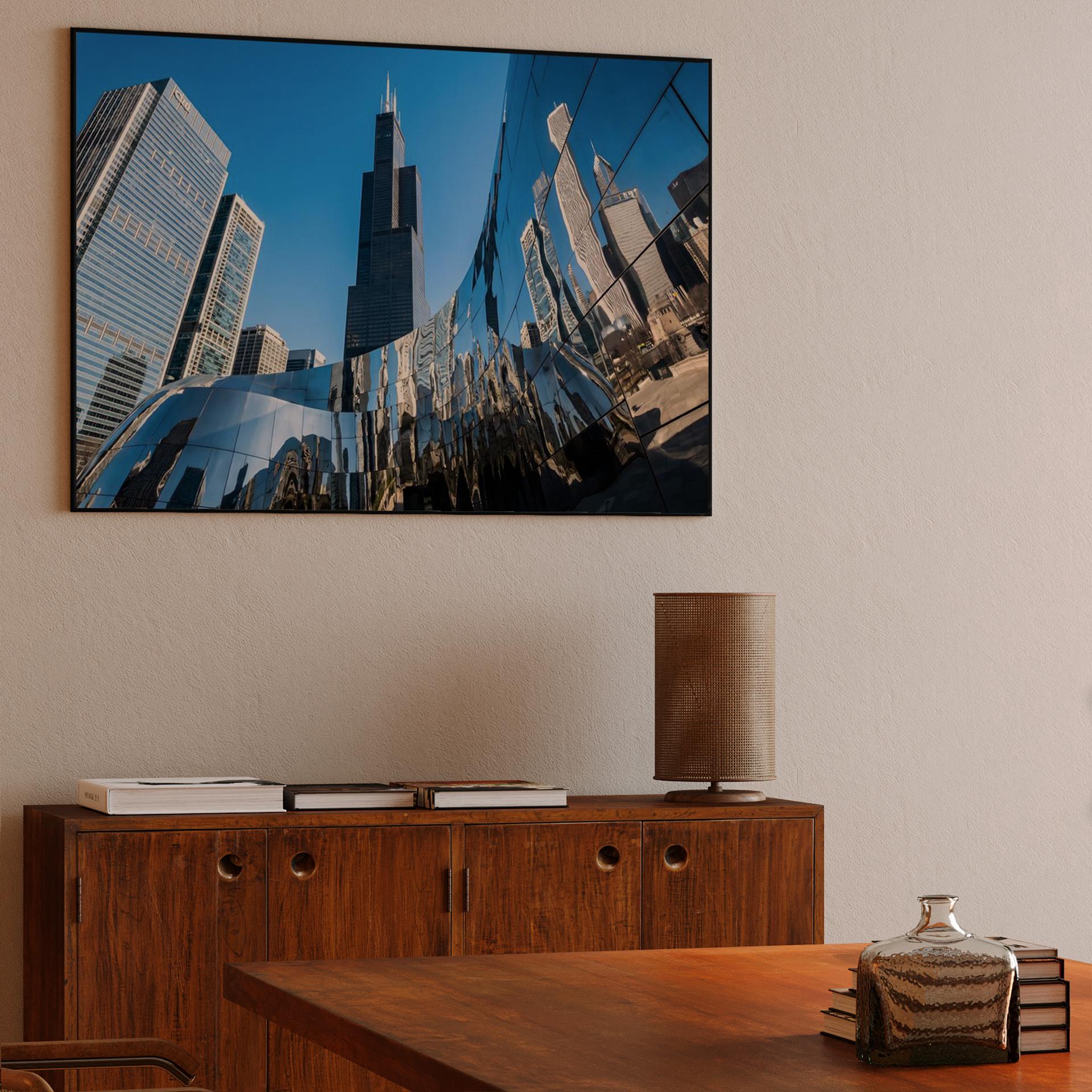 Chicago Chrome: Willis Tower Reflection