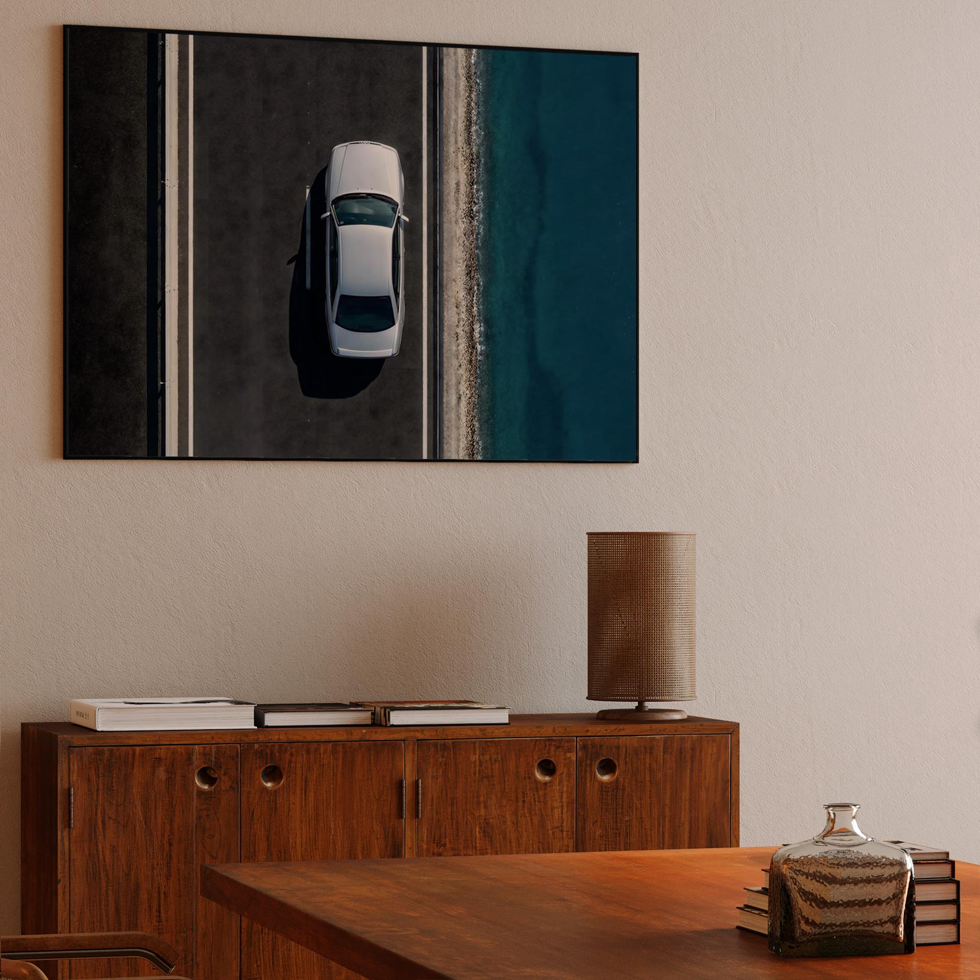 Audi 100 C4: Coastal Aerial Drive