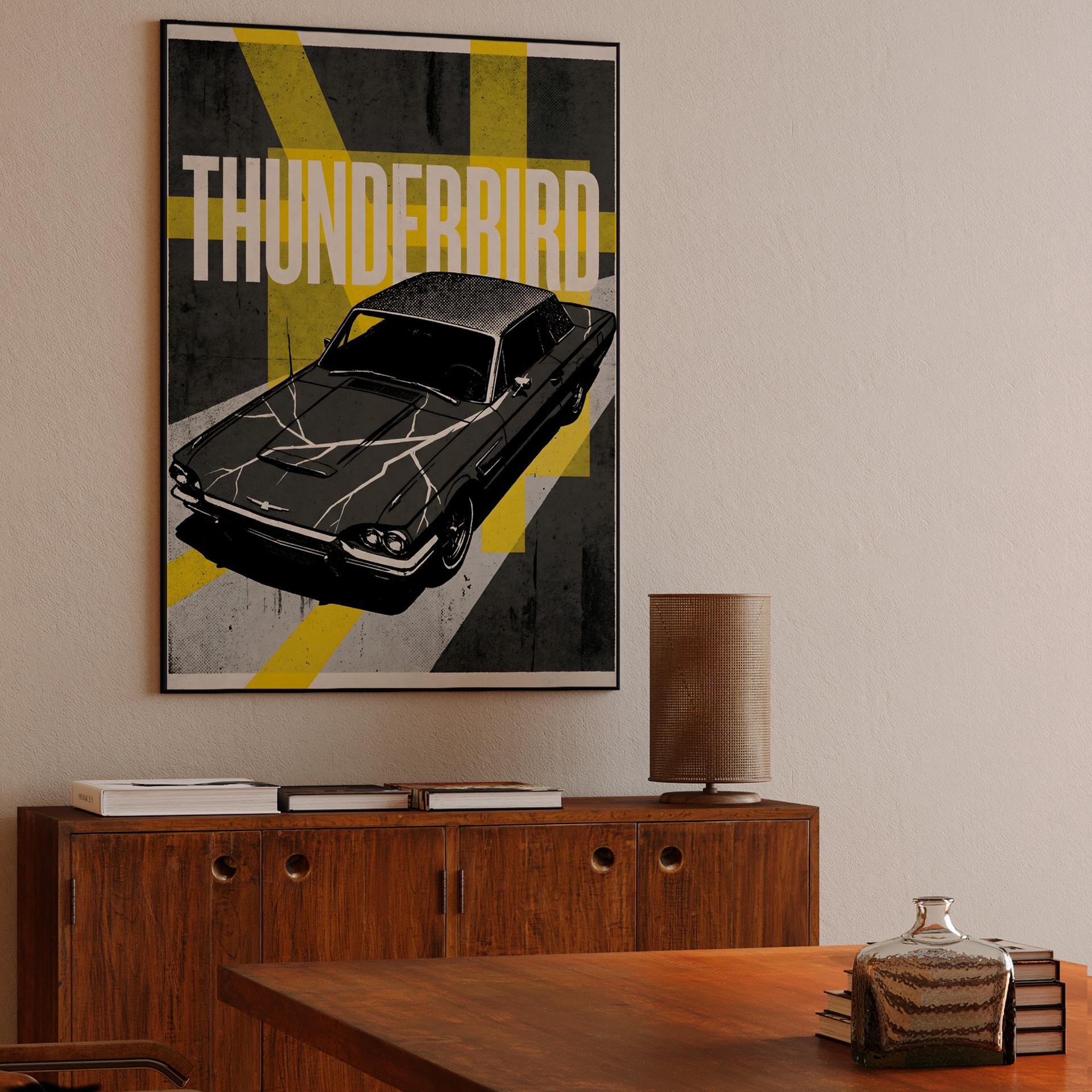 Thunderbird Web Graphic Poster