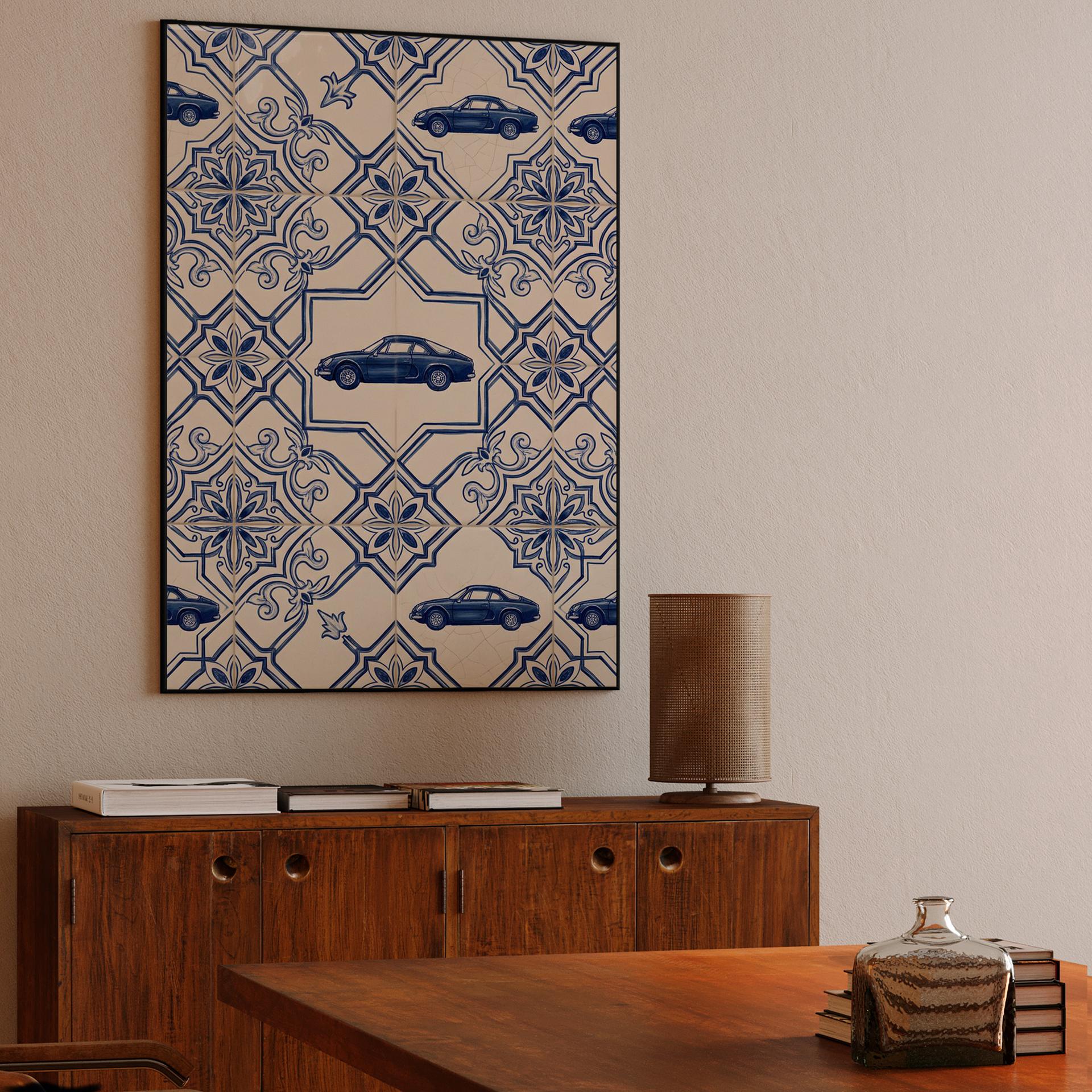 Alpine A110 Azulejo Tile Pattern