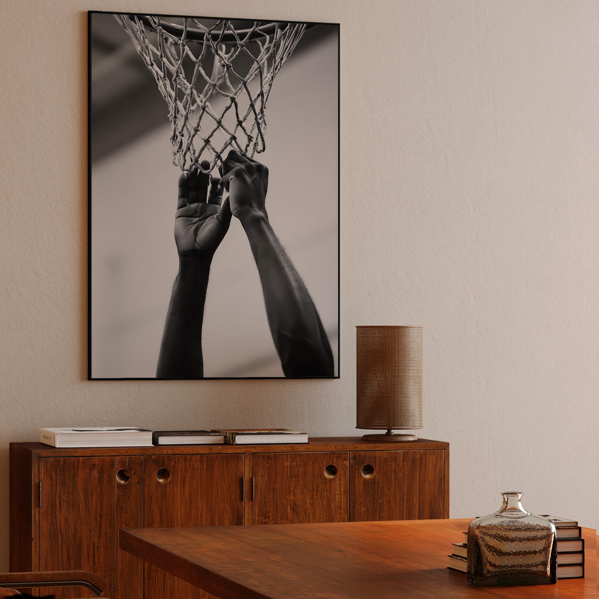 Gritty Basketball Net Grasp