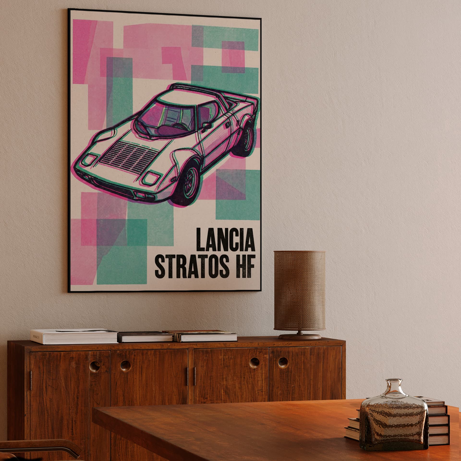 Lancia Stratos HF Risograph Edition