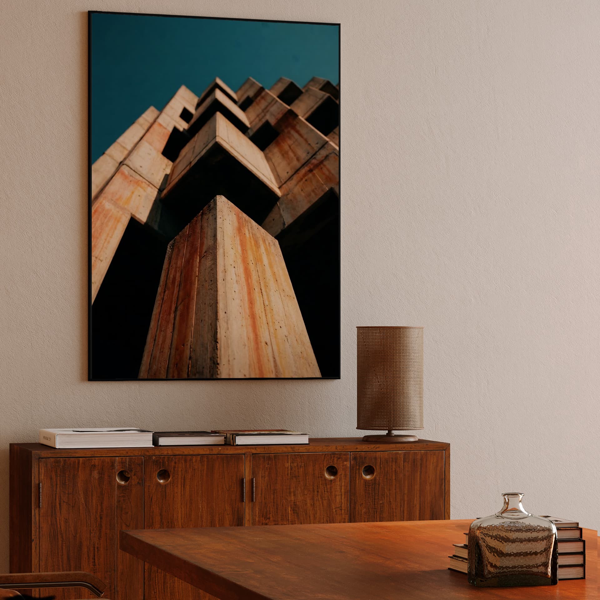 Brutalist Monolith: Modular Concrete Study