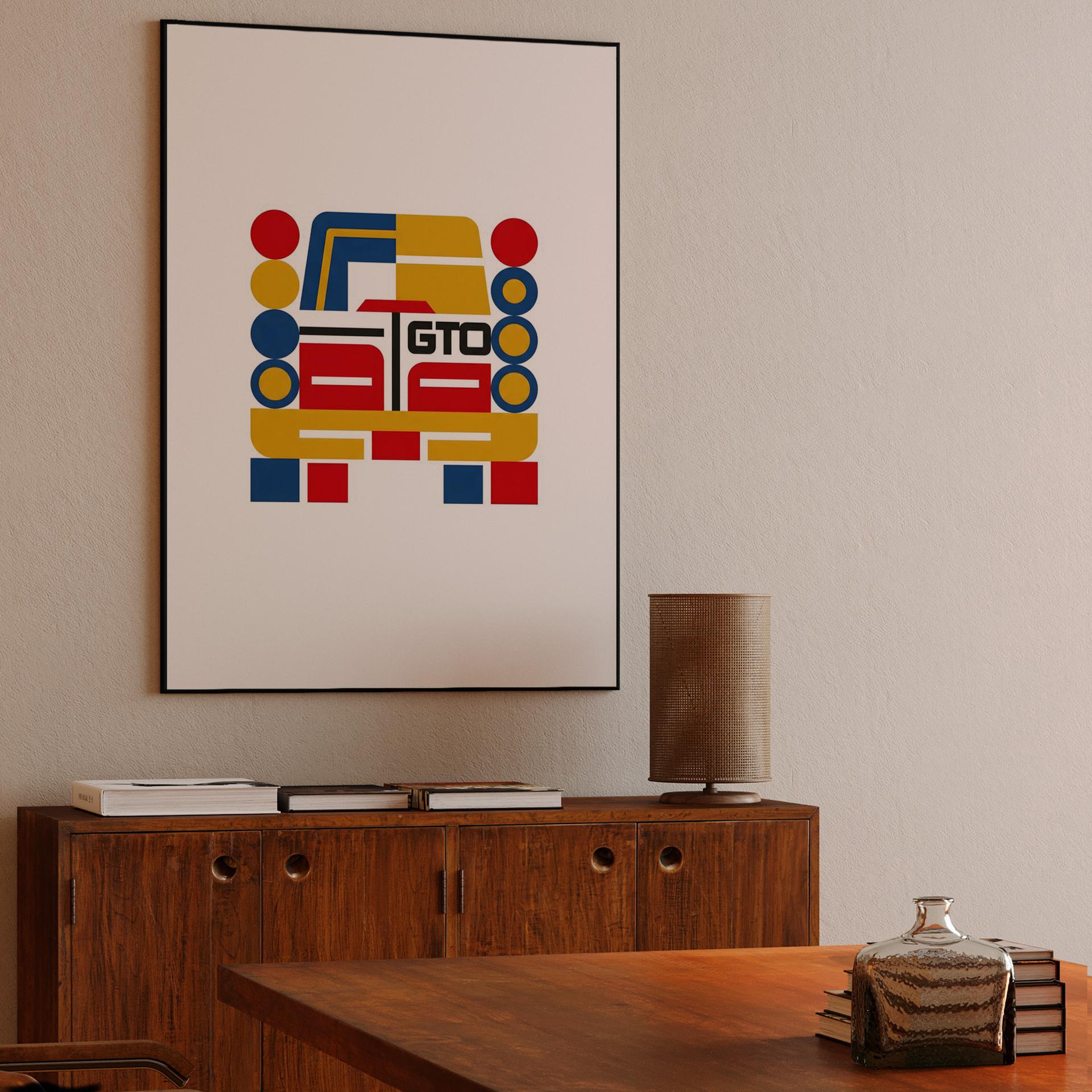 Pontiac GTO Bauhaus Composition