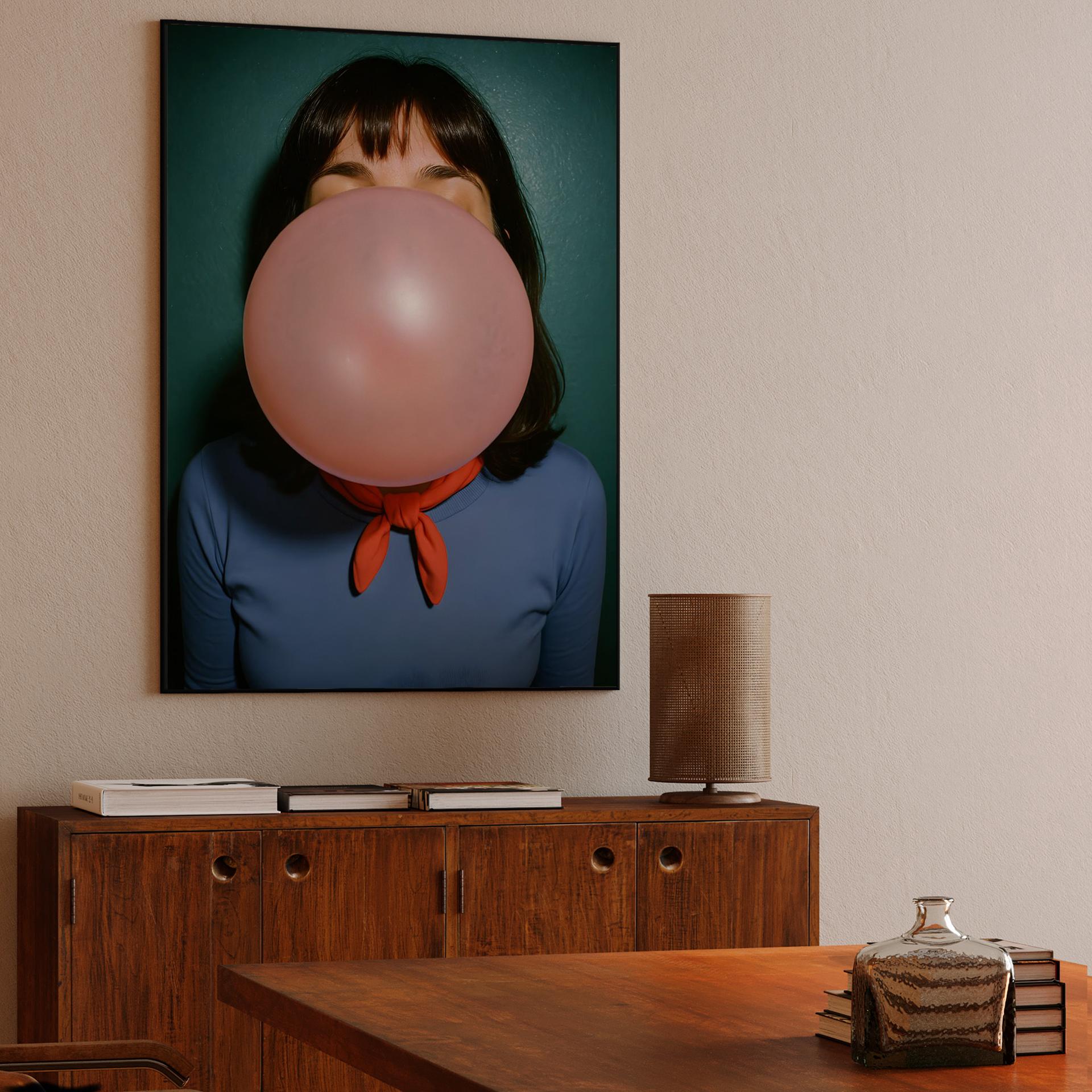 Bubblegum Pop Portrait