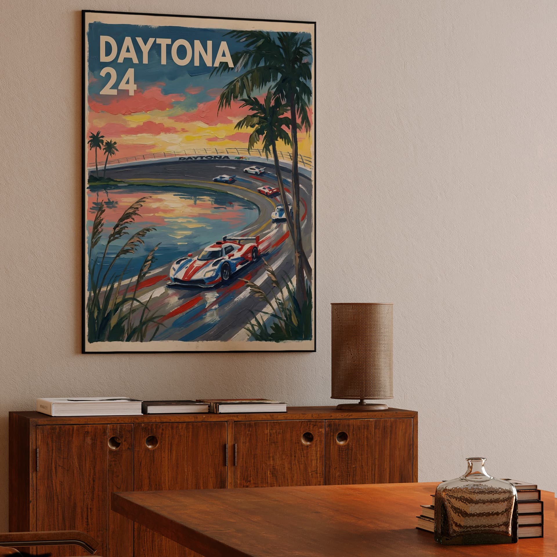 Daytona 24: Sunset over the Banked Curve